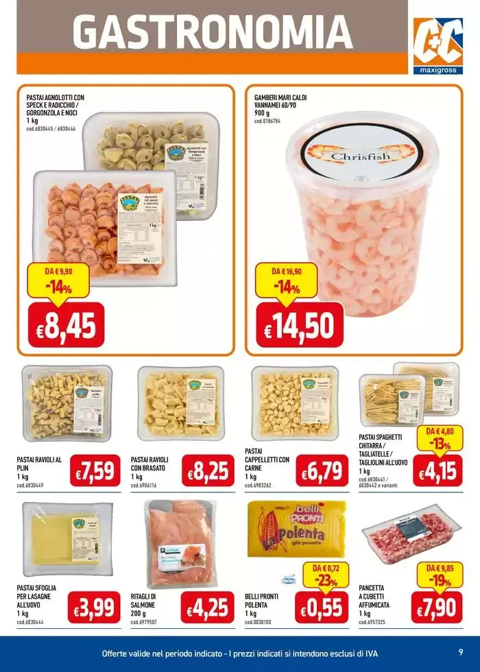 Professional ristoranti, bar, comunità, hotel da 24 marzo a 19 aprile di 2025 - Pagina del volantino 9