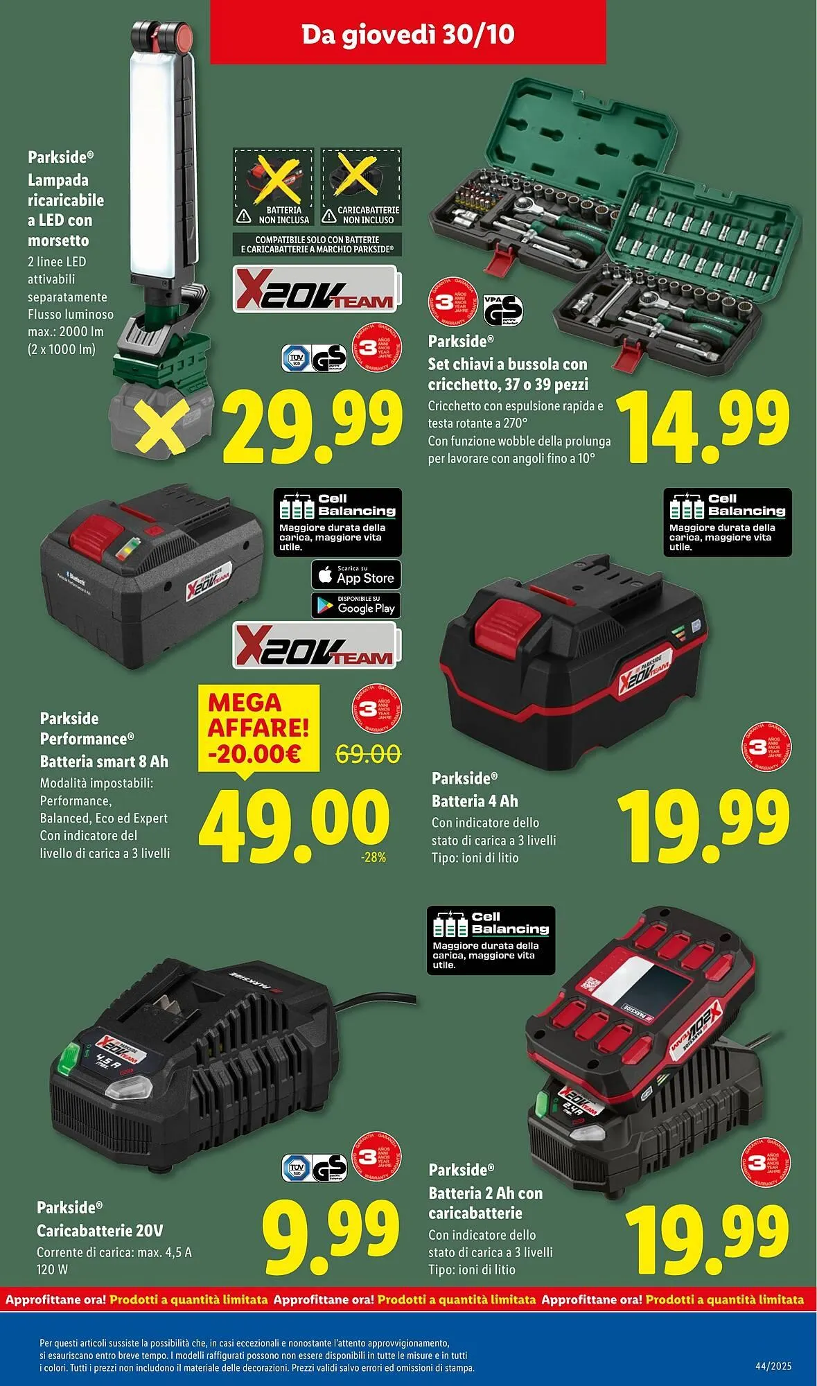 Volantino Lidl da 27 ottobre a 2 novembre di 2025 - Pagina del volantino 47