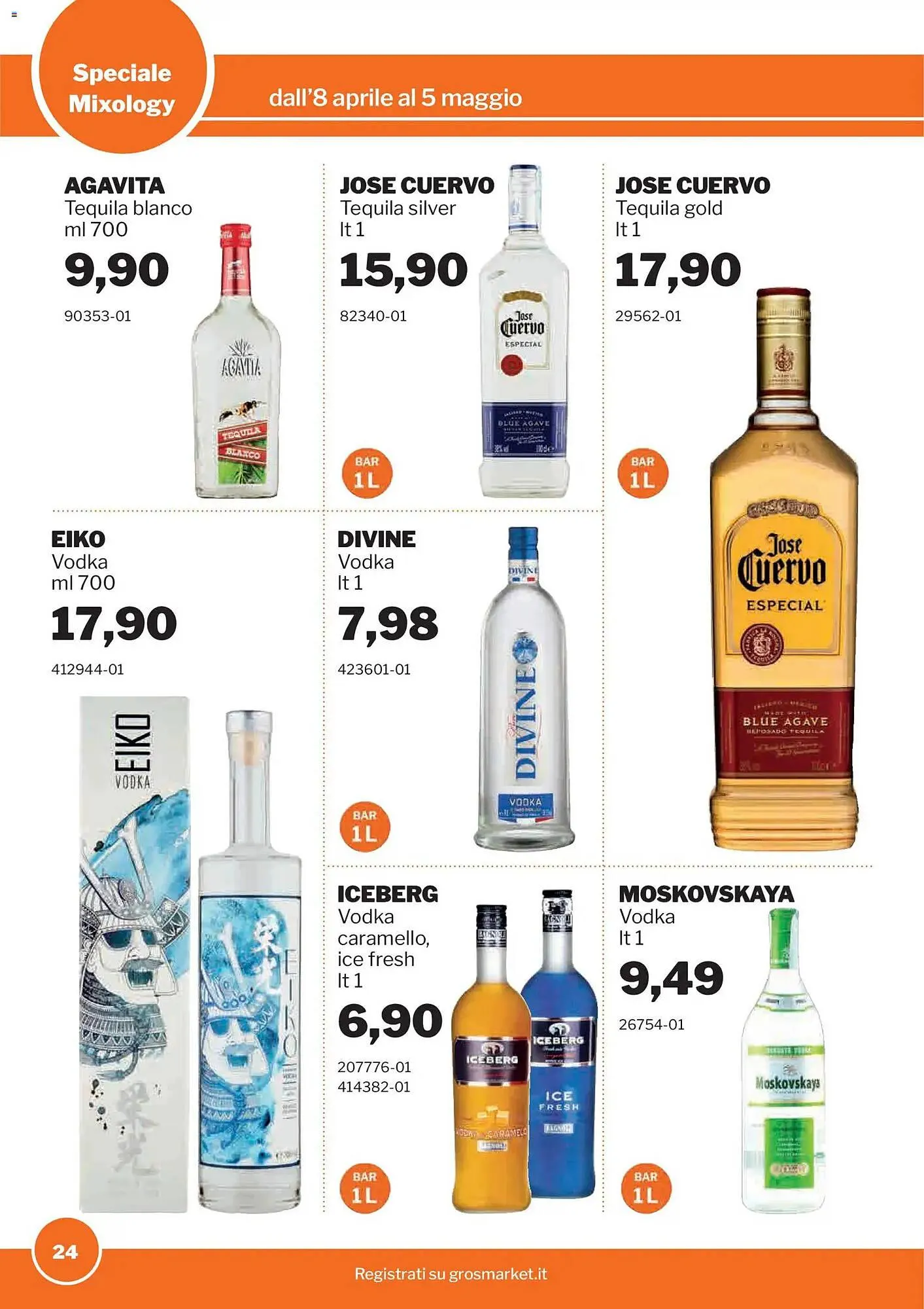 Volantino GrosMarket da 8 aprile a 5 maggio di 2026 - Pagina del volantino 24