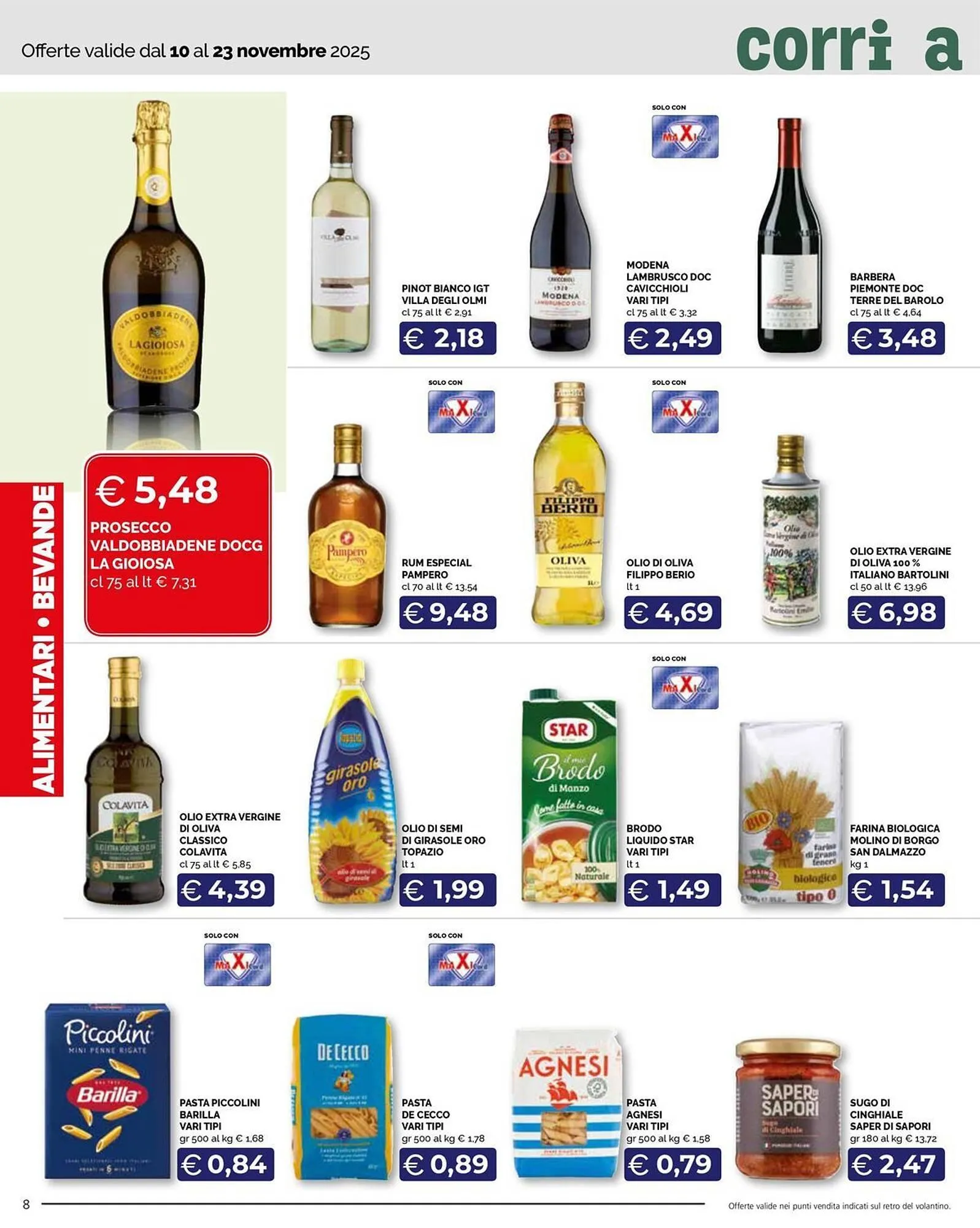 Volantino Maxisconto da 10 novembre a 23 novembre di 2025 - Pagina del volantino 8