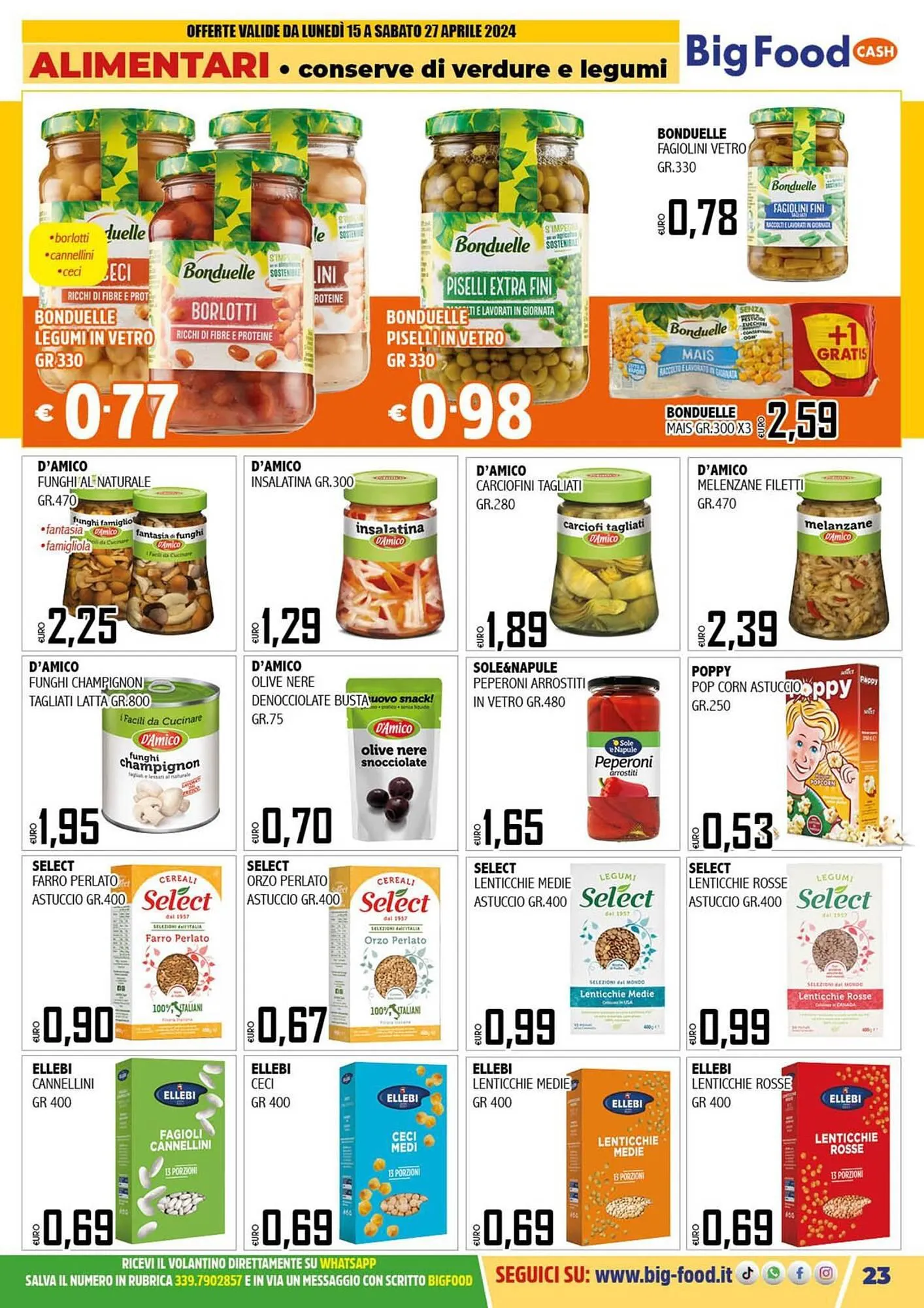 Volantino Superfood da 15 aprile a 27 aprile di 2024 - Pagina del volantino 23