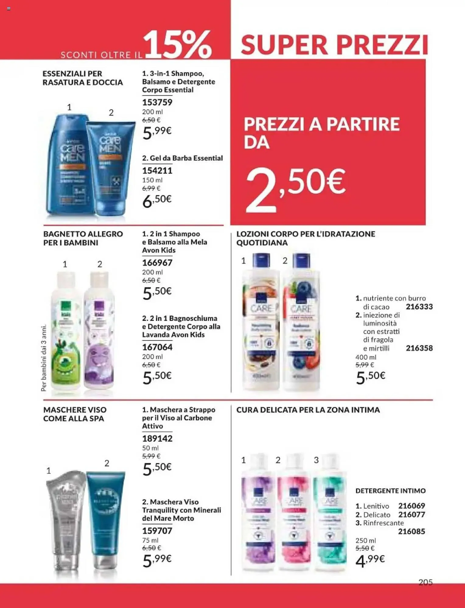 Volantino Avon da 1 giugno a 30 giugno di 2025 - Pagina del volantino 210