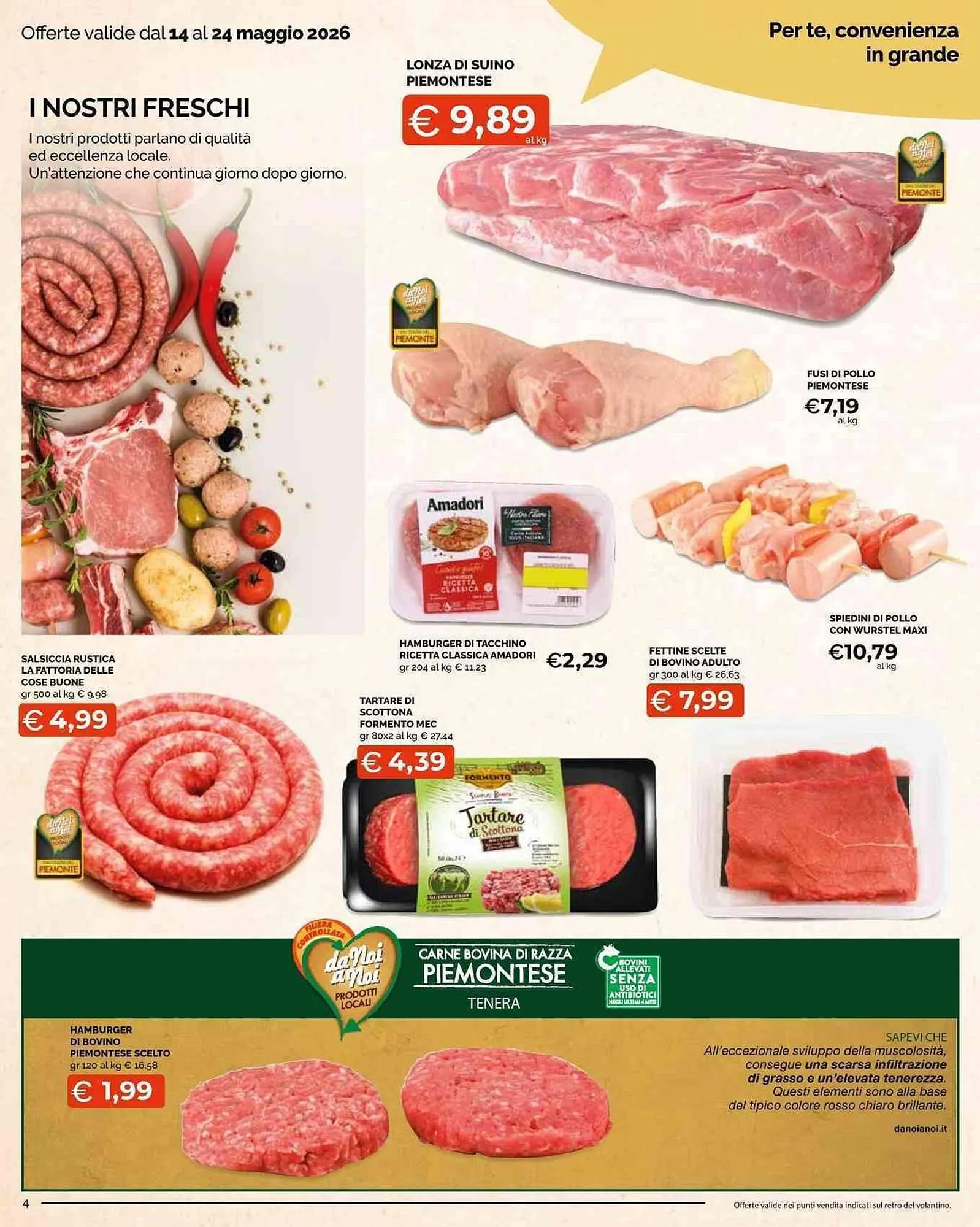 Volantino Mercatò Local da 14 maggio a 24 maggio di 2026 - Pagina del volantino 4
