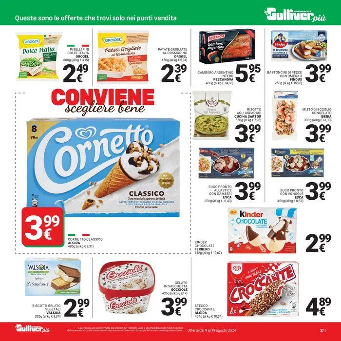 Promo show da 9 agosto a 19 agosto di 2024 - Pagina del volantino 27