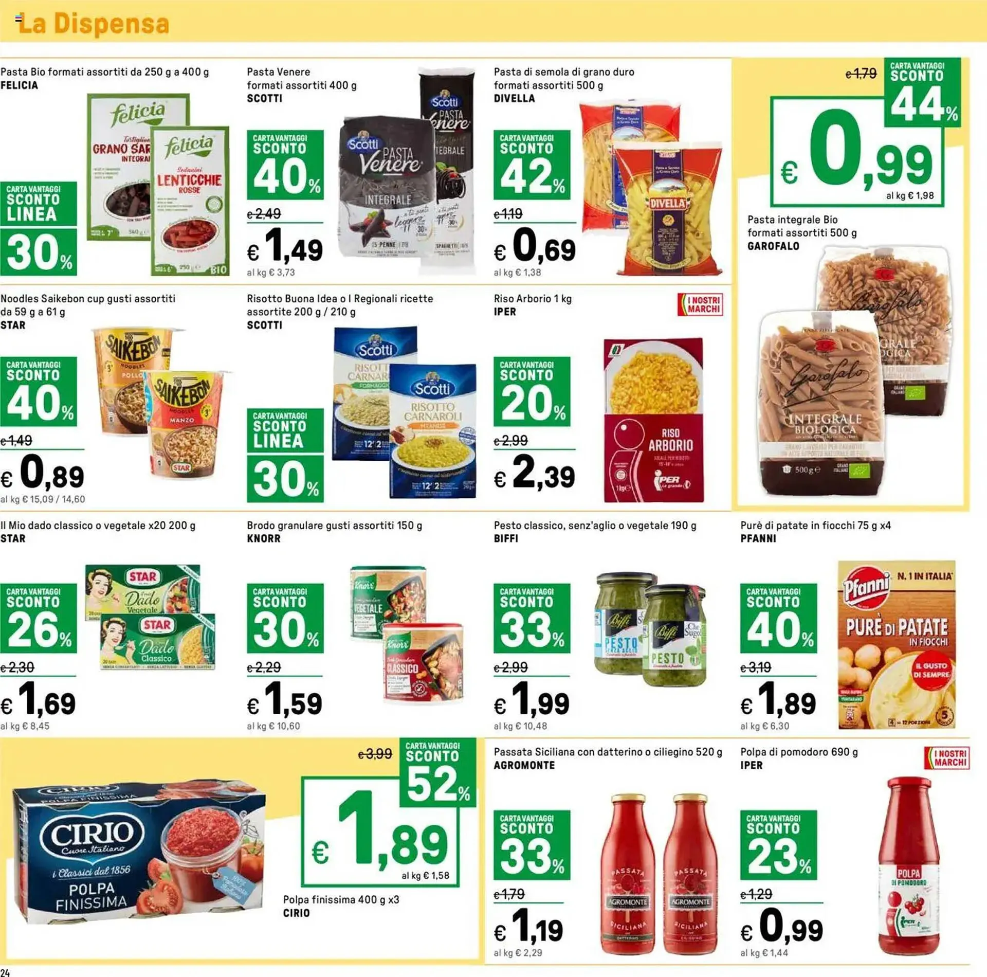 Volantino Iper La Grande da 10 gennaio a 19 gennaio di 2025 - Pagina del volantino 24