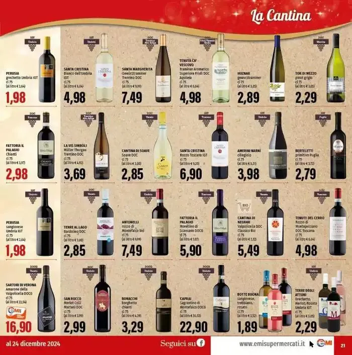 Il gusto delle feste da 20 dicembre a 24 dicembre di 2024 - Pagina del volantino 21