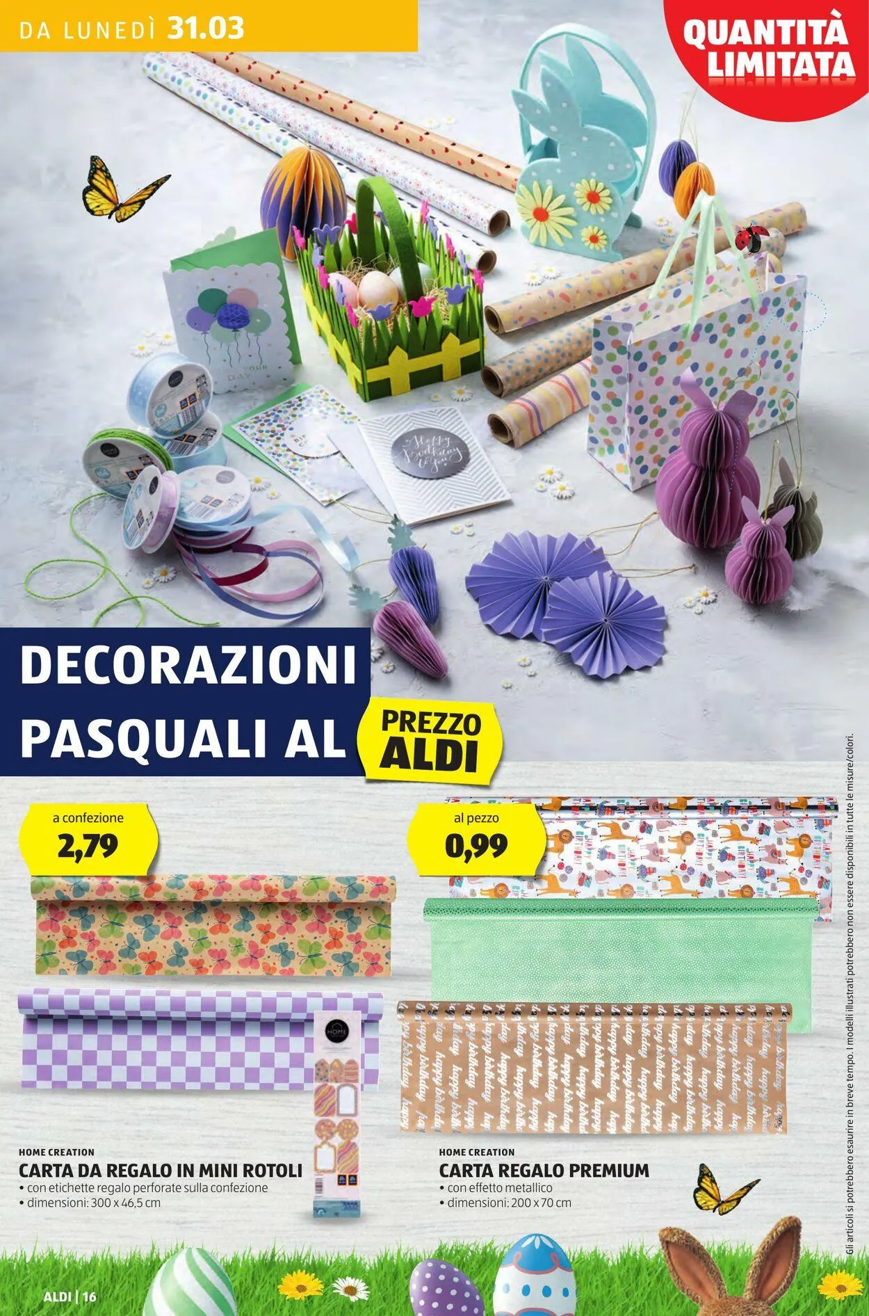 Aldi Volantino attuale da 31 marzo a 6 aprile di 2025 - Pagina del volantino 16