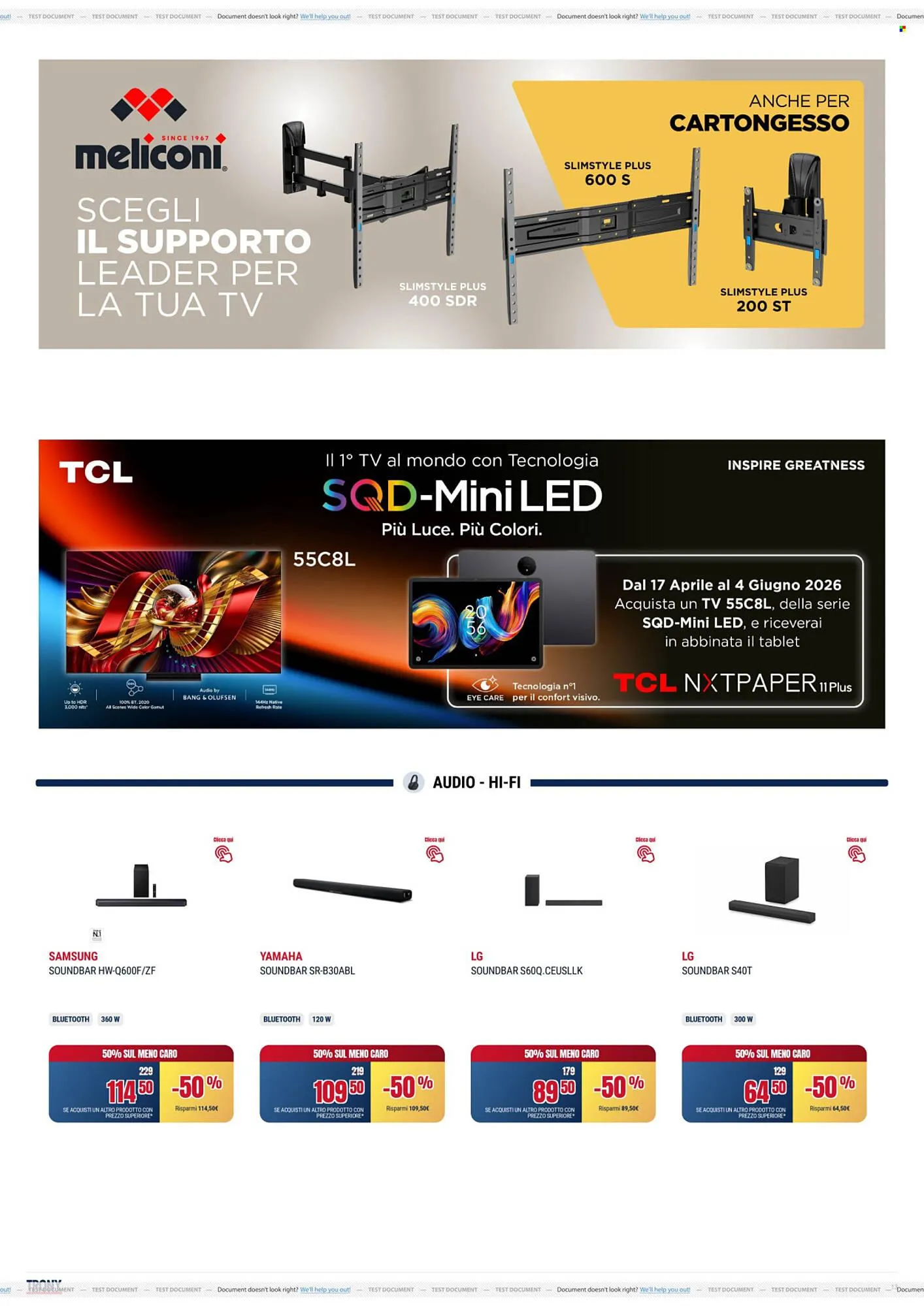 Volantino Trony da 28 aprile a 20 maggio di 2026 - Pagina del volantino 13