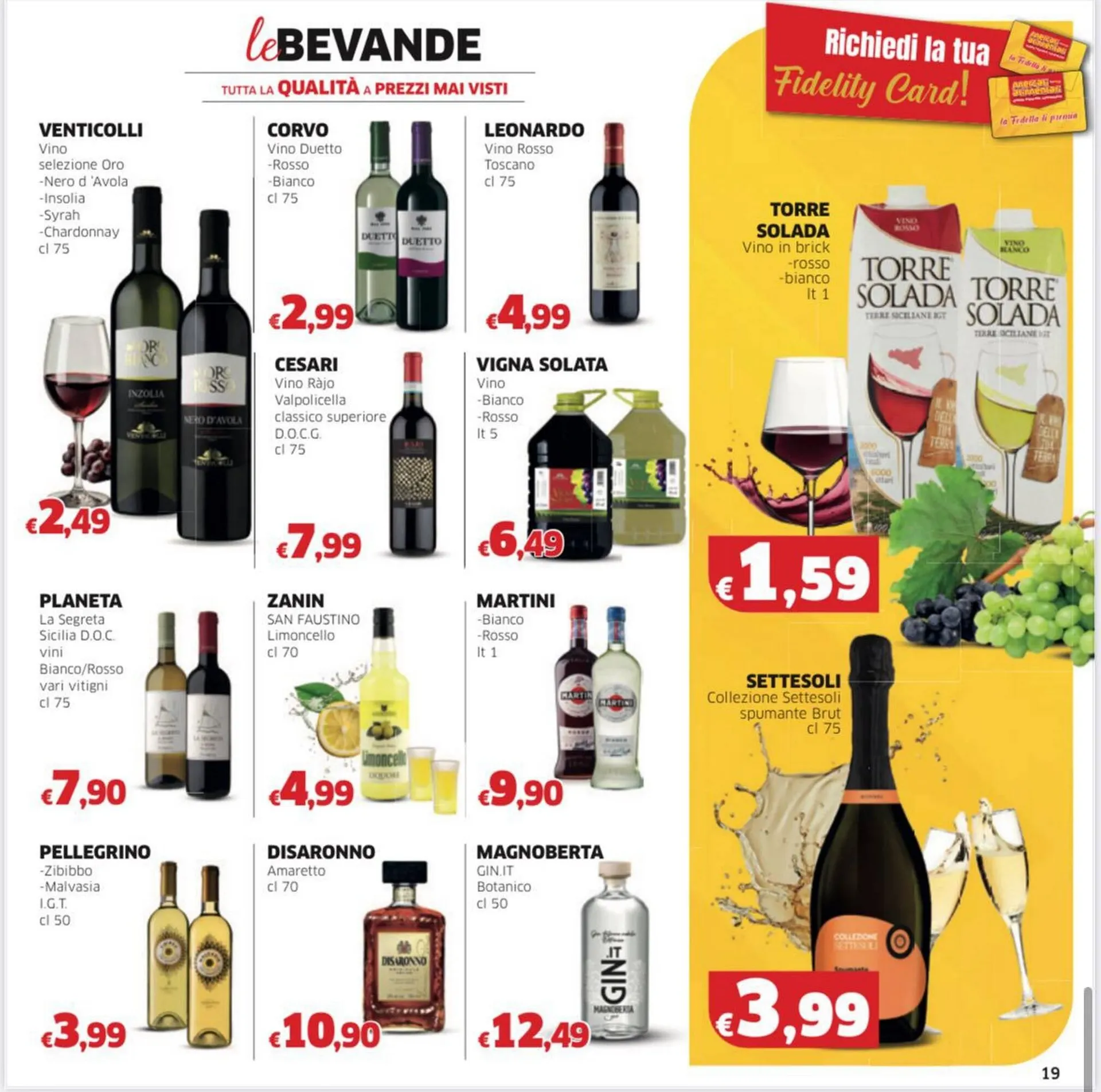 Volantino Mercati Alimentari da 25 settembre a 8 ottobre di 2025 - Pagina del volantino 19