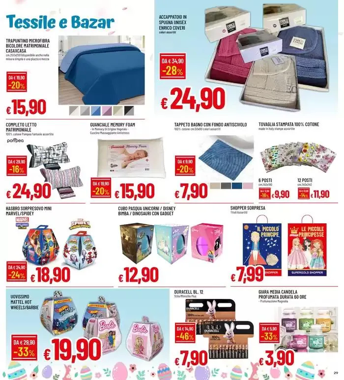 Buona Pasqua da 10 aprile a 23 aprile di 2025 - Pagina del volantino 29