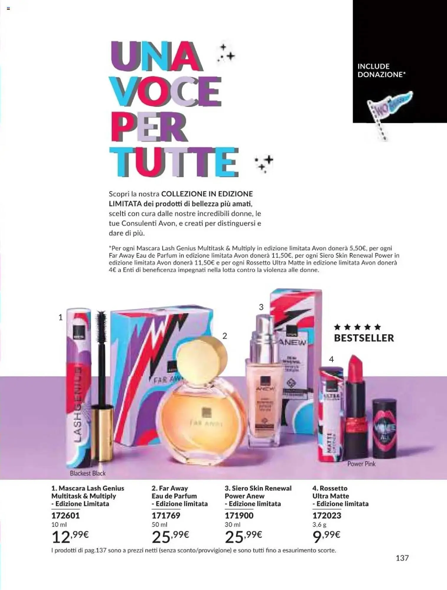 Volantino Avon da 1 marzo a 31 marzo di 2025 - Pagina del volantino 137