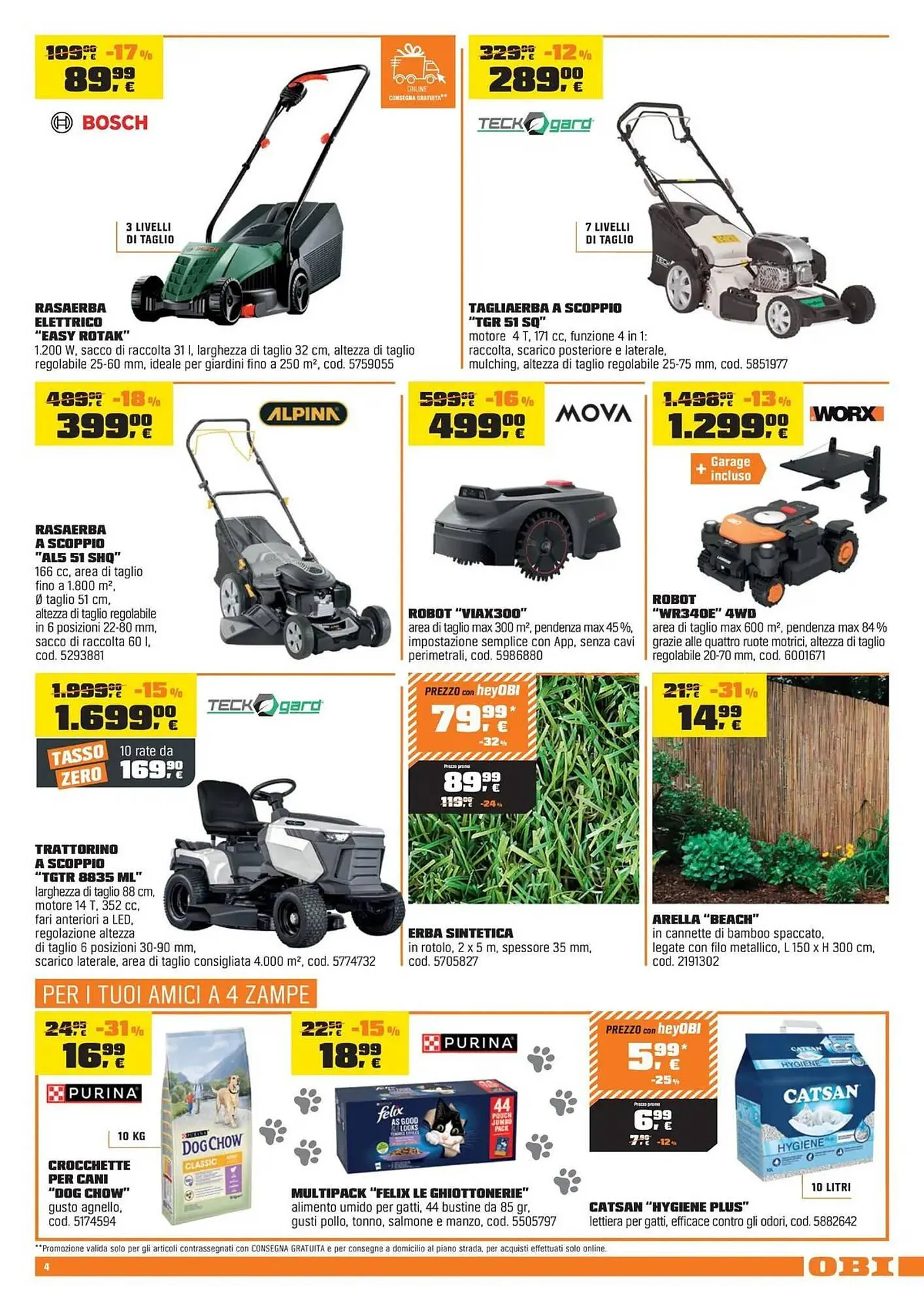 Volantino OBI da 3 aprile a 3 maggio di 2026 - Pagina del volantino 4