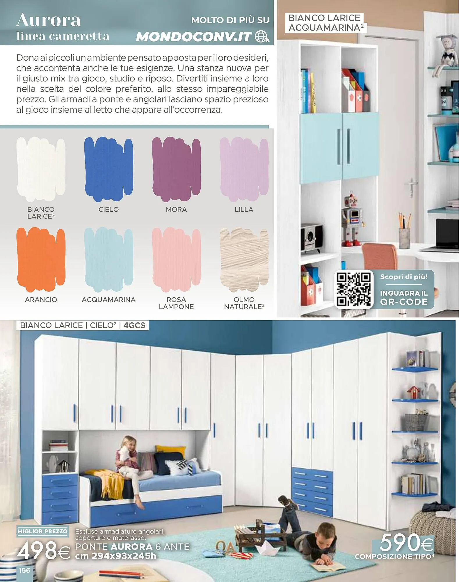 Volantino Mondo Convenienza da 1 aprile a 1 settembre di 2024 - Pagina del volantino 156