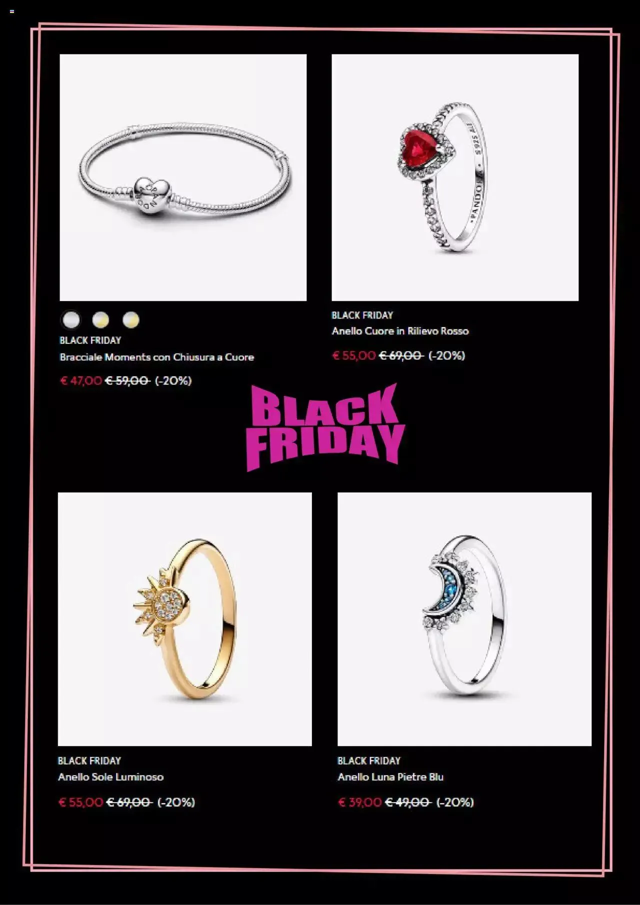 Pandora - Black Friday da 22 novembre a 31 dicembre di 2023 - Pagina del volantino 2