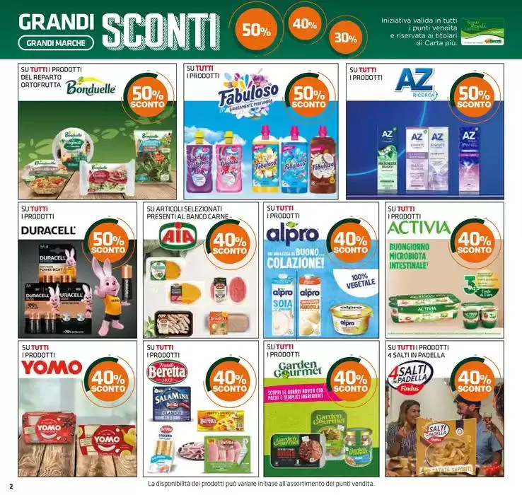 Grandi sconti da 8 maggio a 21 maggio di 2025 - Pagina del volantino 2