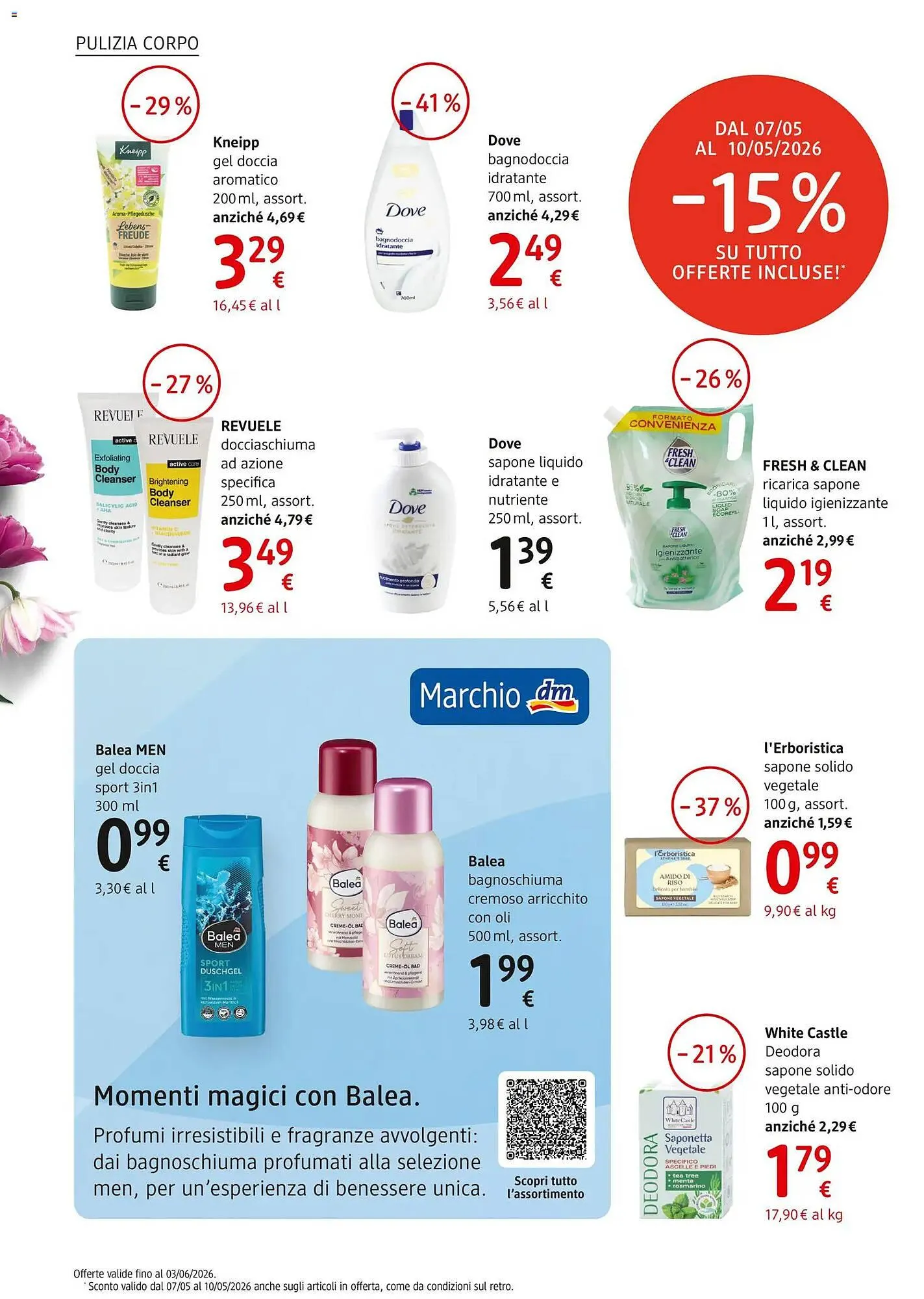 Volantino dm drogerie markt da 7 maggio a 3 giugno di 2026 - Pagina del volantino 6