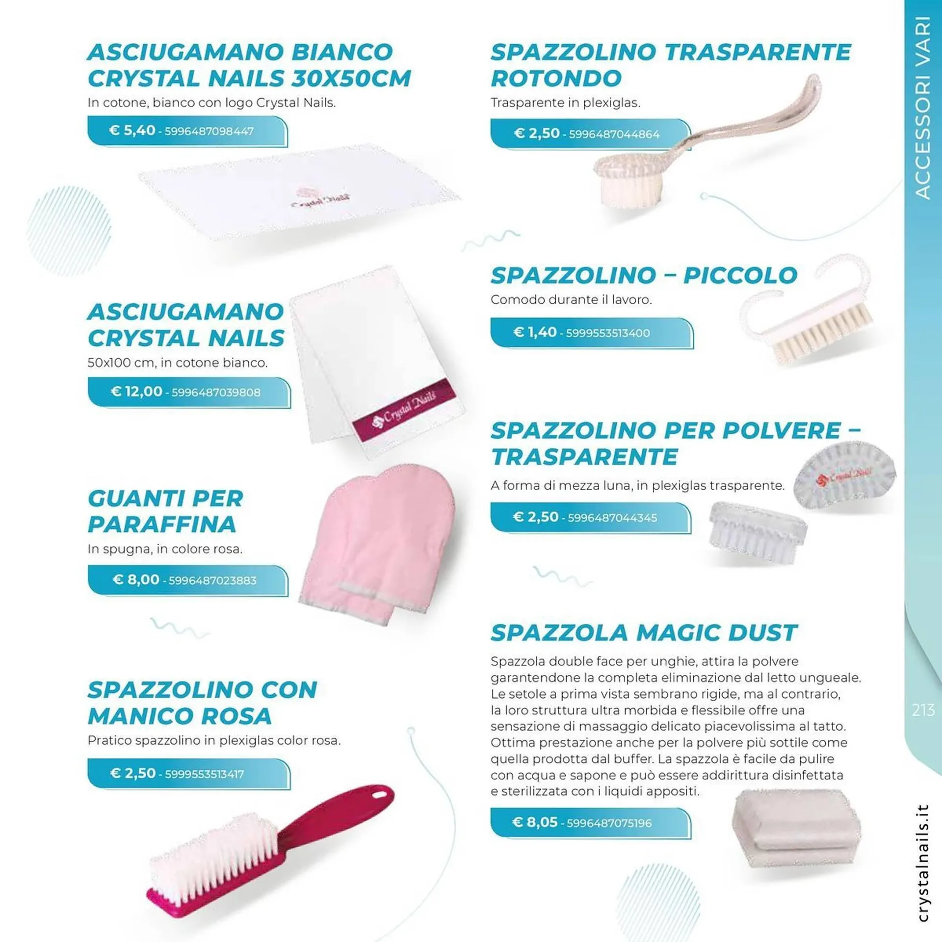 Volantino Crystal Nails da 1 luglio a 31 dicembre di 2025 - Pagina del volantino 213