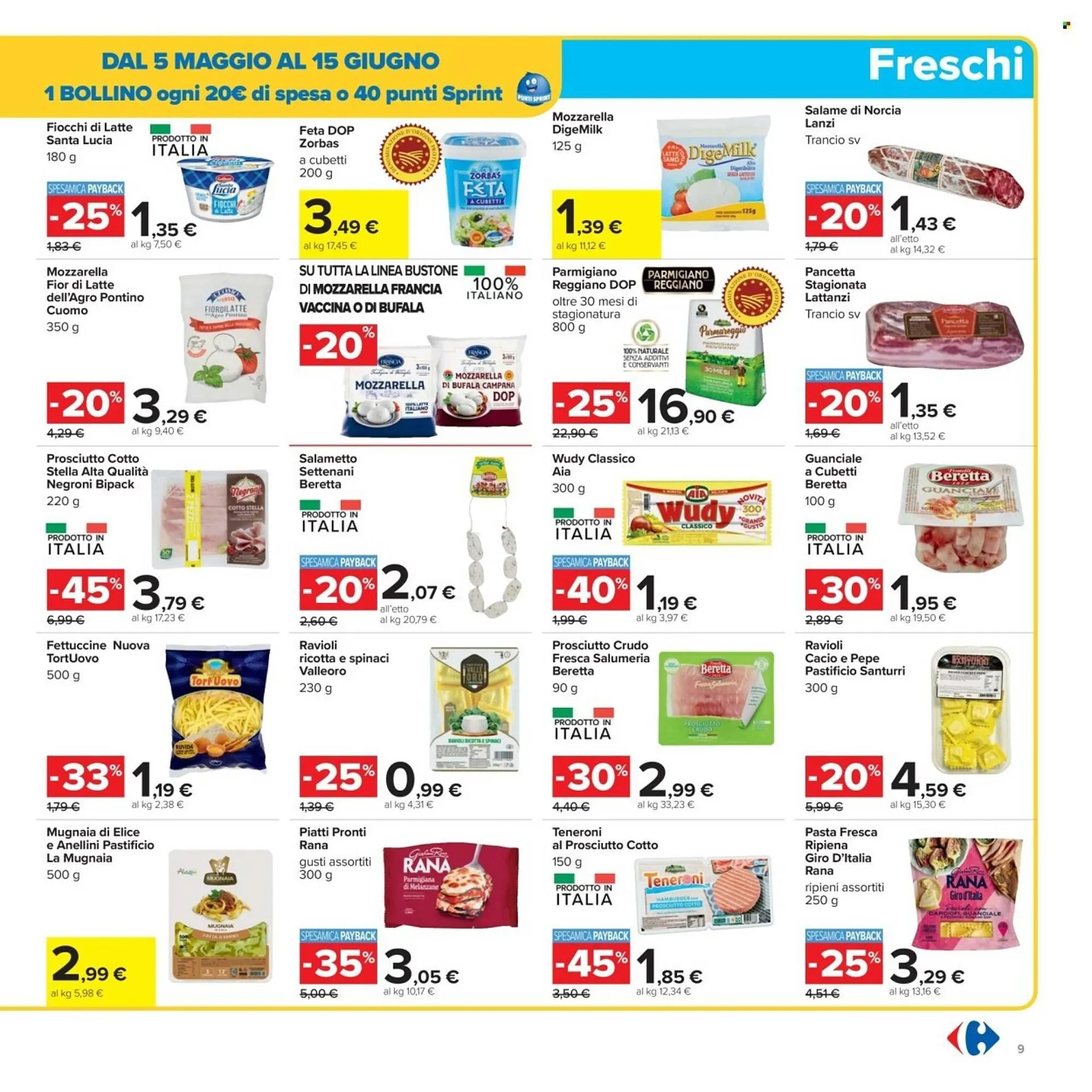 Volantino Carrefour Iper da 16 maggio a 28 maggio di 2025 - Pagina del volantino 9