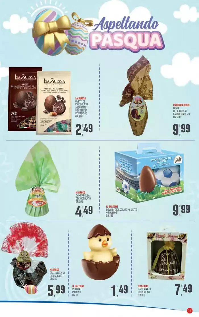 Aspettando la Pasqua da 25 marzo a 5 aprile di 2025 - Pagina del volantino 11