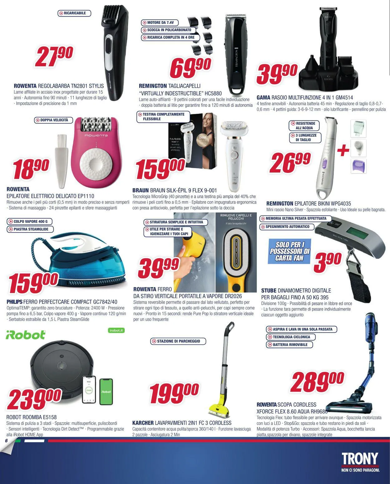 Trony - Napoli Volantino attuale da 20 luglio a 6 agosto di 2023 - Pagina del volantino 6