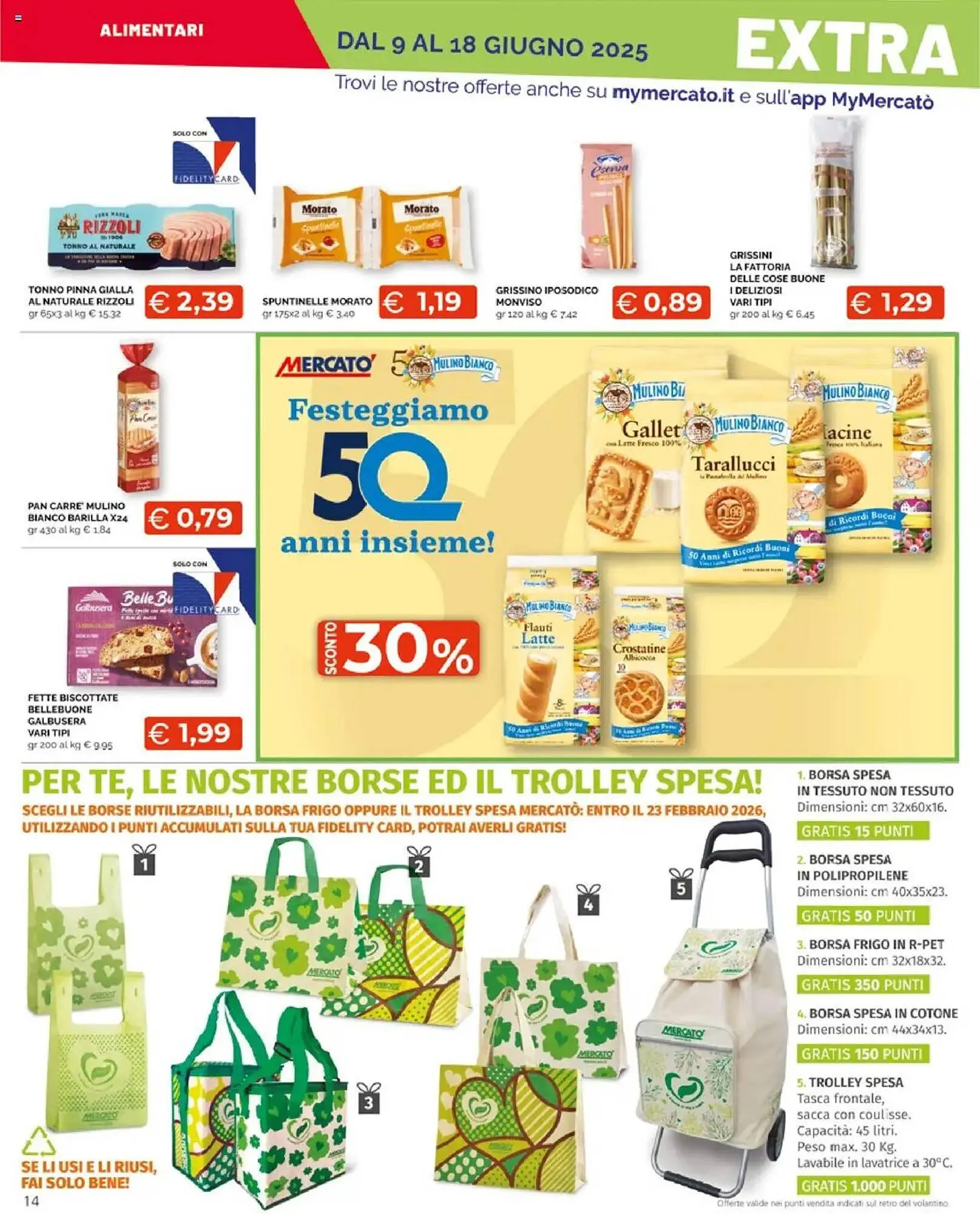 Volantino Mercatò Big da 9 giugno a 18 giugno di 2025 - Pagina del volantino 14