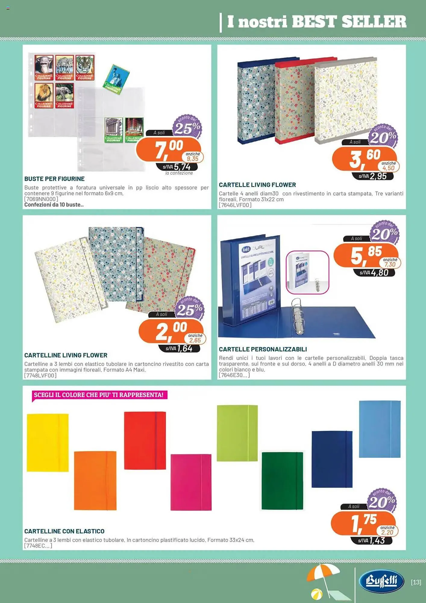 Volantino Buffetti da 1 maggio a 30 giugno di 2025 - Pagina del volantino 13