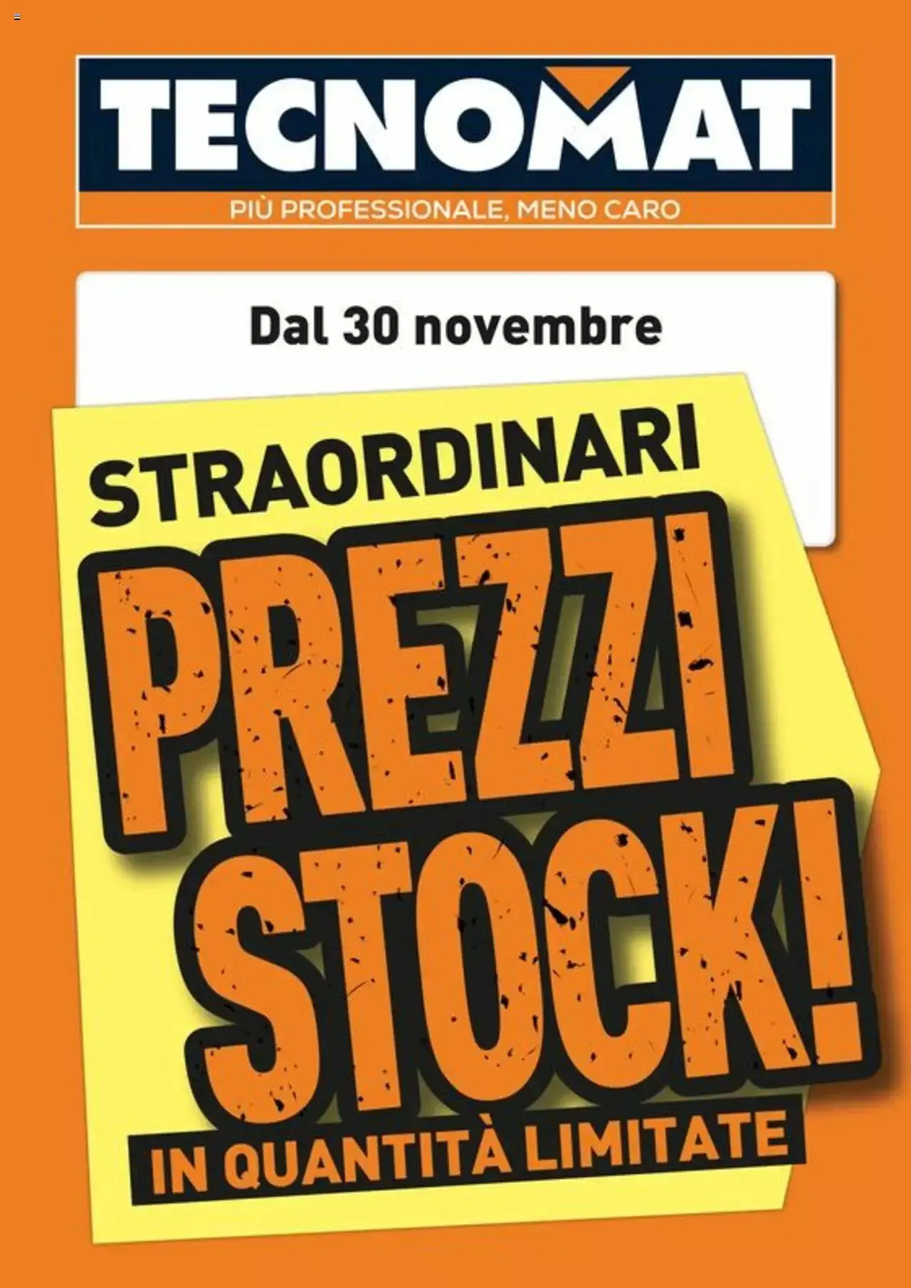 TECNOMAT - Roma volantino da 30 novembre a 27 dicembre di 2023 - Pagina del volantino 1