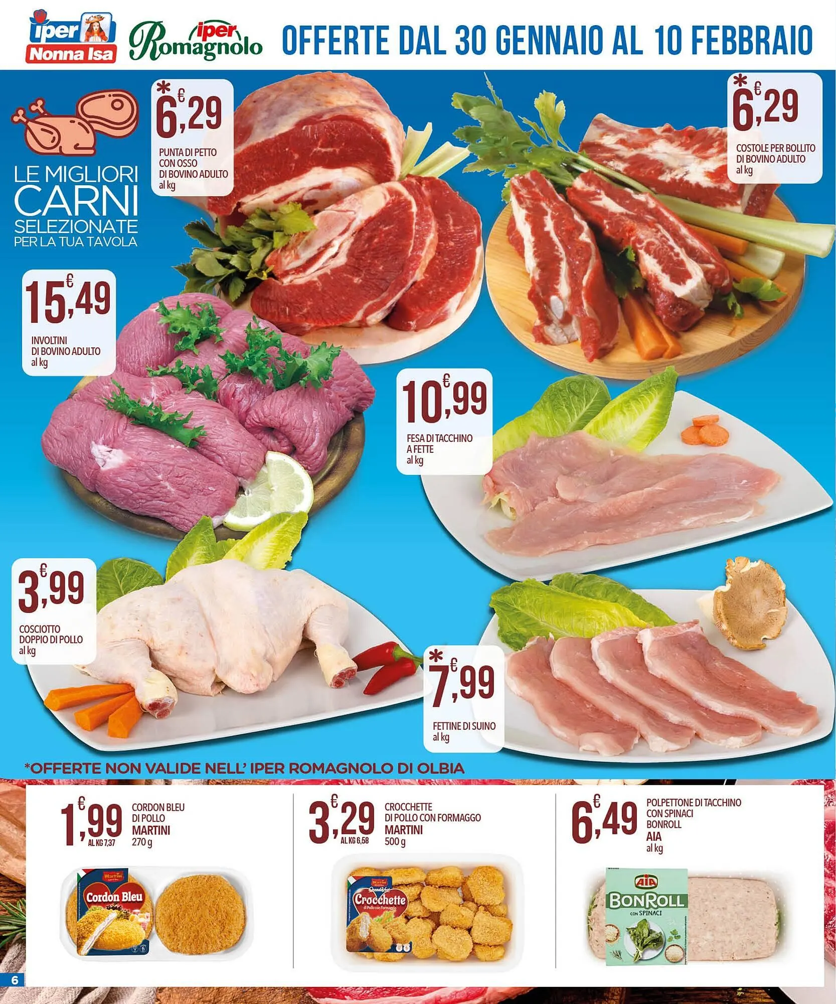 Volantino Iper Romagnolo da 30 gennaio a 10 febbraio di 2025 - Pagina del volantino 6