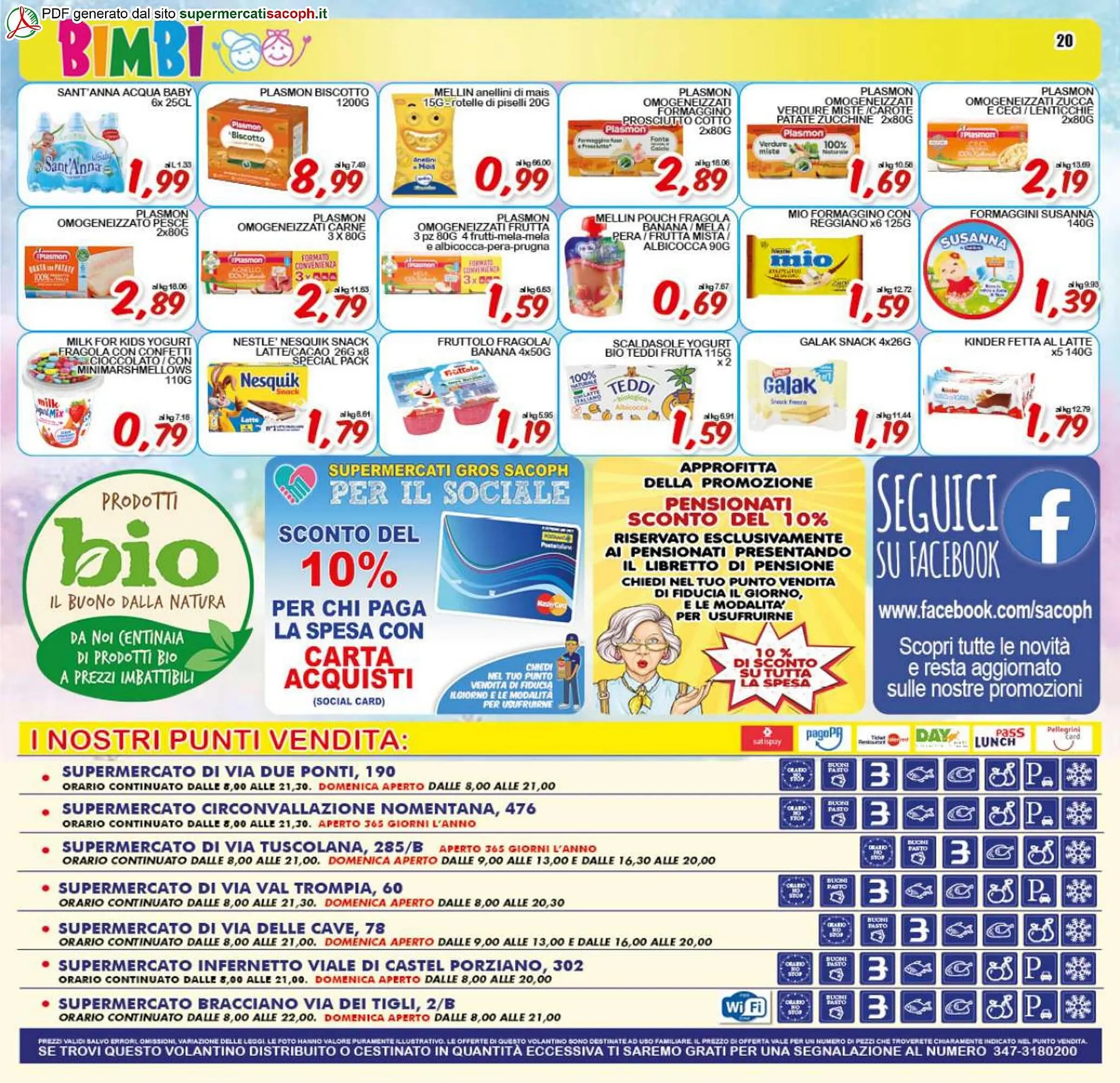 Volantino Sacoph da 24 novembre a 4 dicembre di 2023 - Pagina del volantino 20