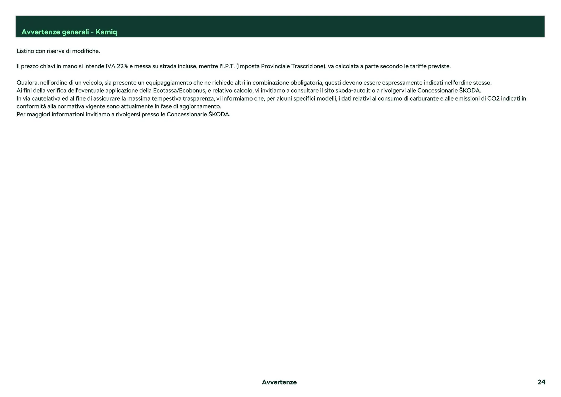 Volantino Skoda Nuova Karoq da 26 febbraio a 28 dicembre di 2024 - Pagina del volantino 15