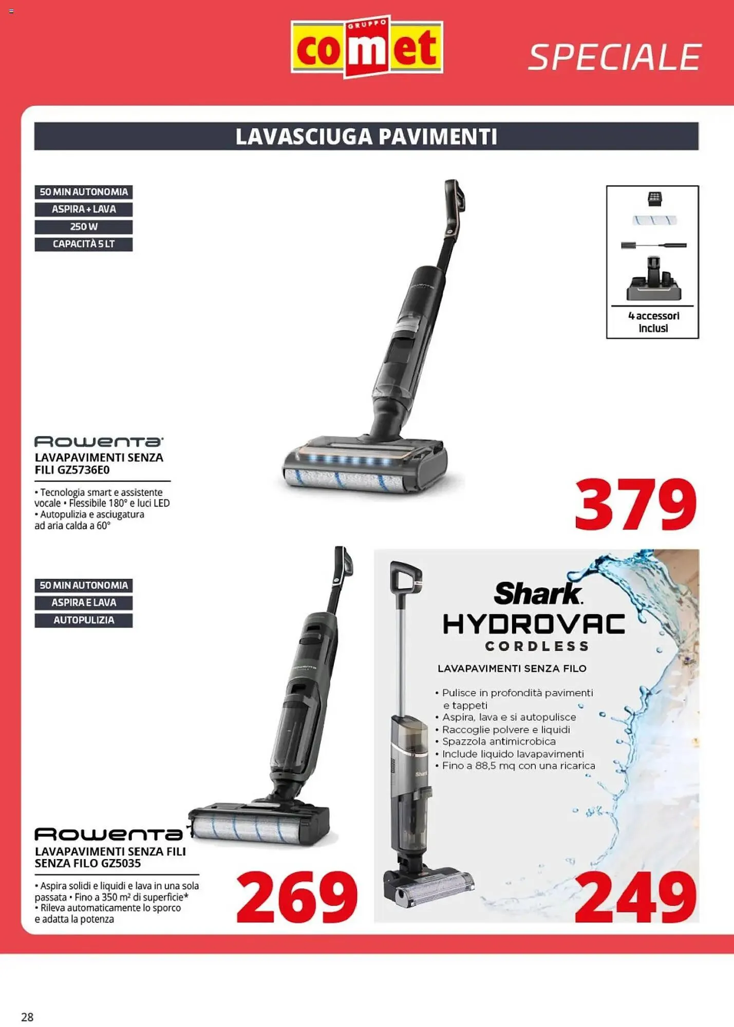 Volantino Comet da 20 marzo a 8 aprile di 2026 - Pagina del volantino 28