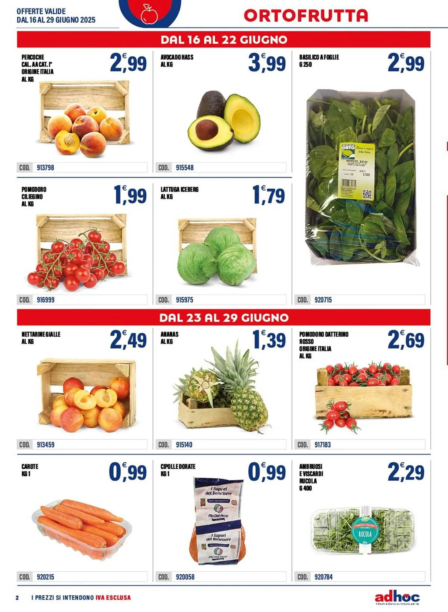 Volantino Adhoc da 16 giugno a 29 giugno di 2025 - Pagina del volantino 2