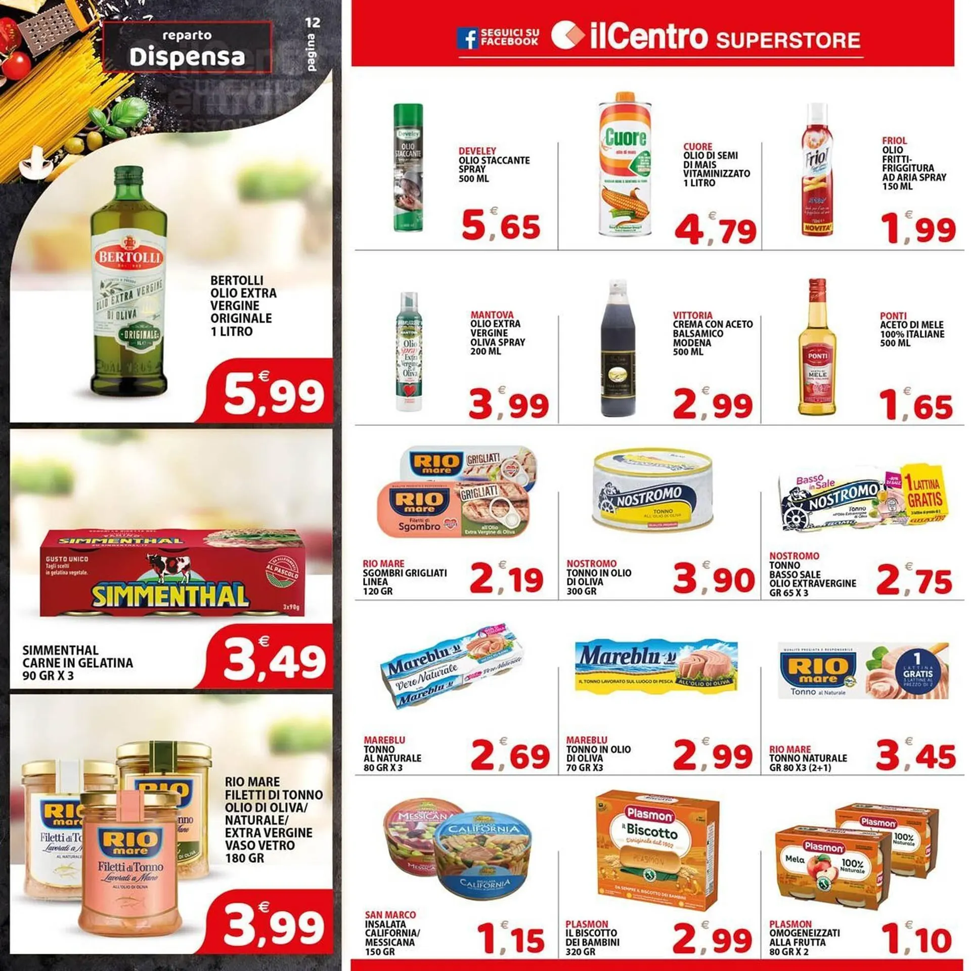 Volantino Il Centro Superstore da 2 maggio a 13 maggio di 2025 - Pagina del volantino 12