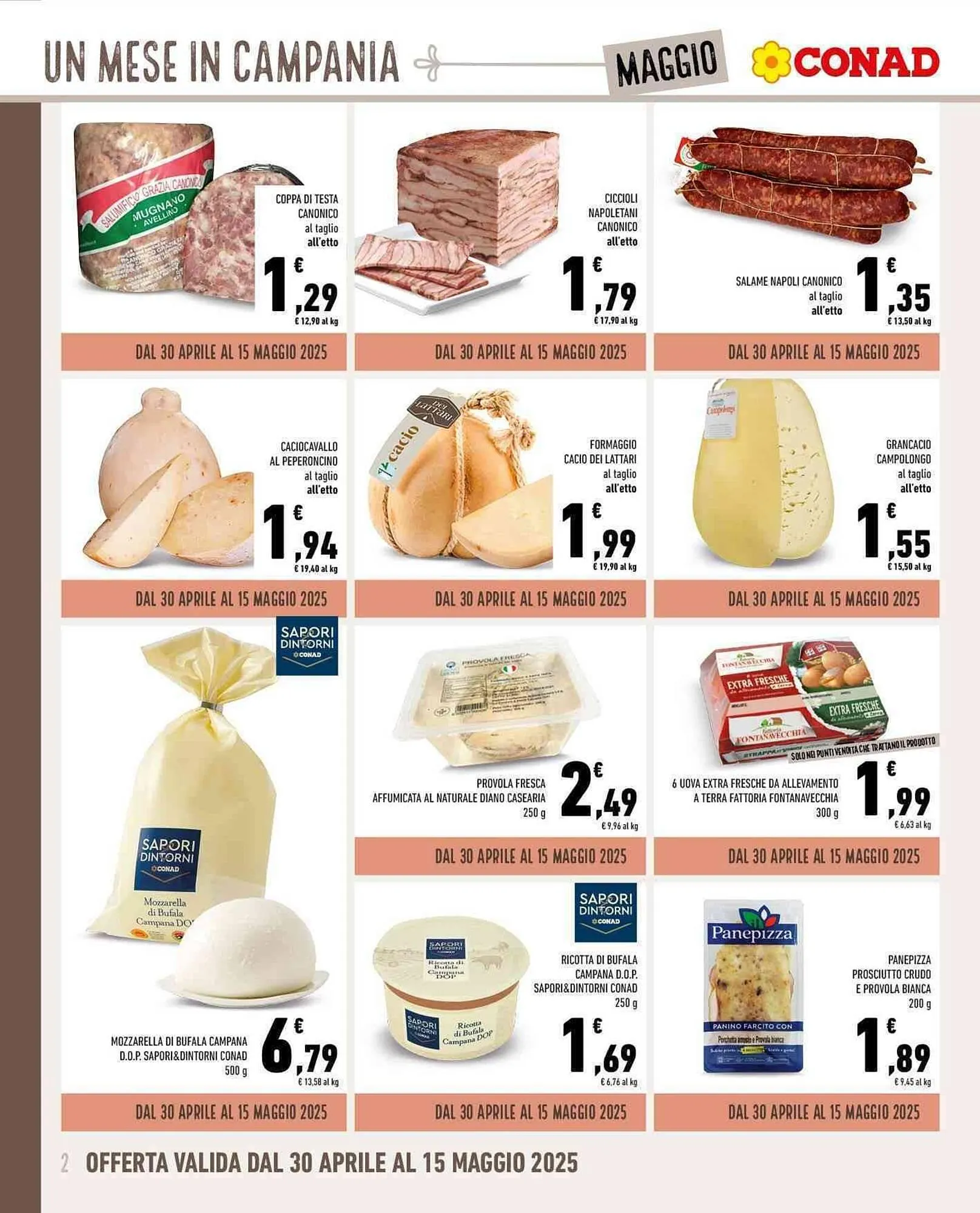 Volantino Conad da 30 aprile a 31 maggio di 2025 - Pagina del volantino 2