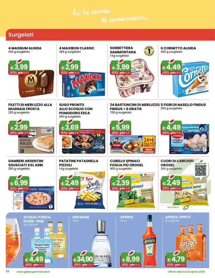 Buona Pasqua da 9 aprile a 21 aprile di 2025 - Pagina del volantino 14