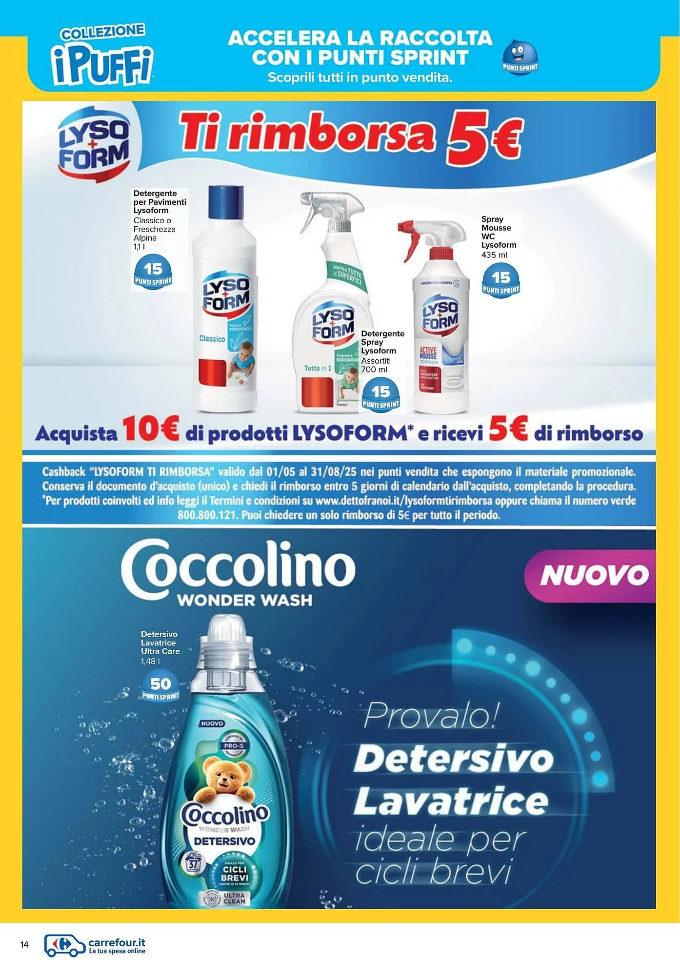 Volantino Carrefour Market da 5 maggio a 15 maggio di 2025 - Pagina del volantino 14