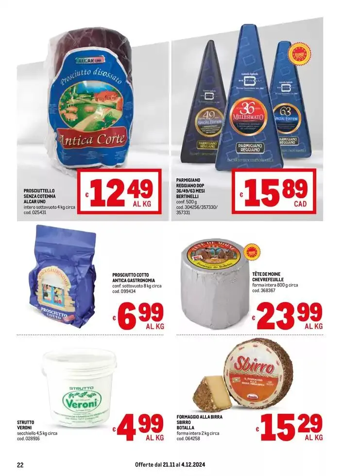 Offerte per te- Area 1 da 21 novembre a 4 dicembre di 2024 - Pagina del volantino 12