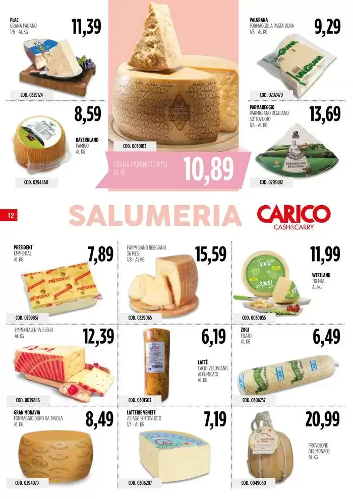 Offerte Carico Cash & Carry da 24 ottobre a 6 novembre di 2024 - Pagina del volantino 12