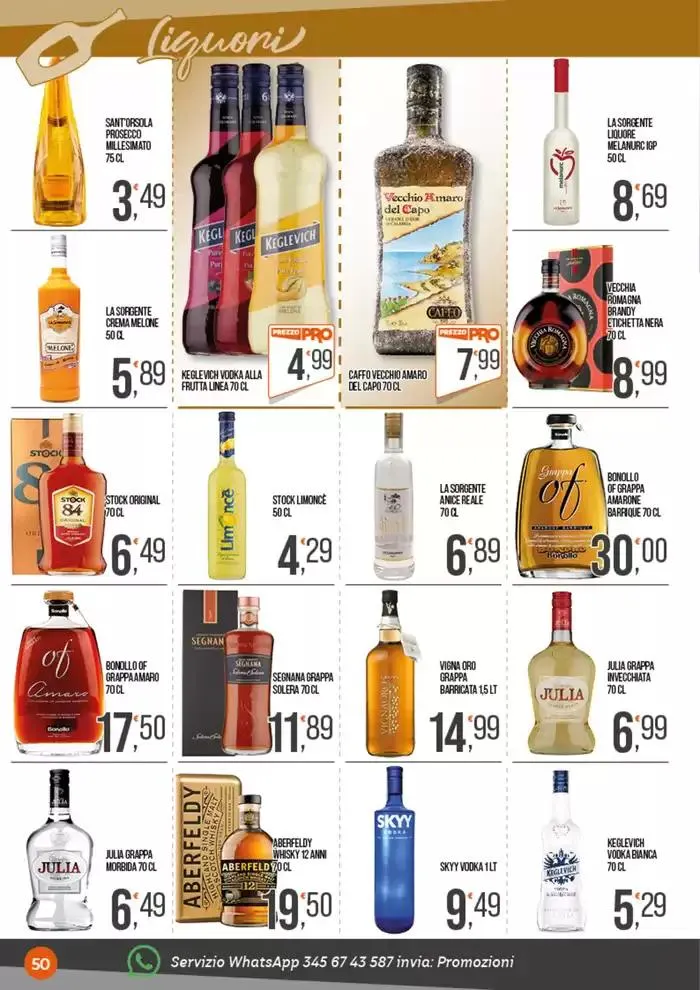 Dolcezza e convenienza per una festa perfetta! da 25 marzo a 6 aprile di 2025 - Pagina del volantino 50