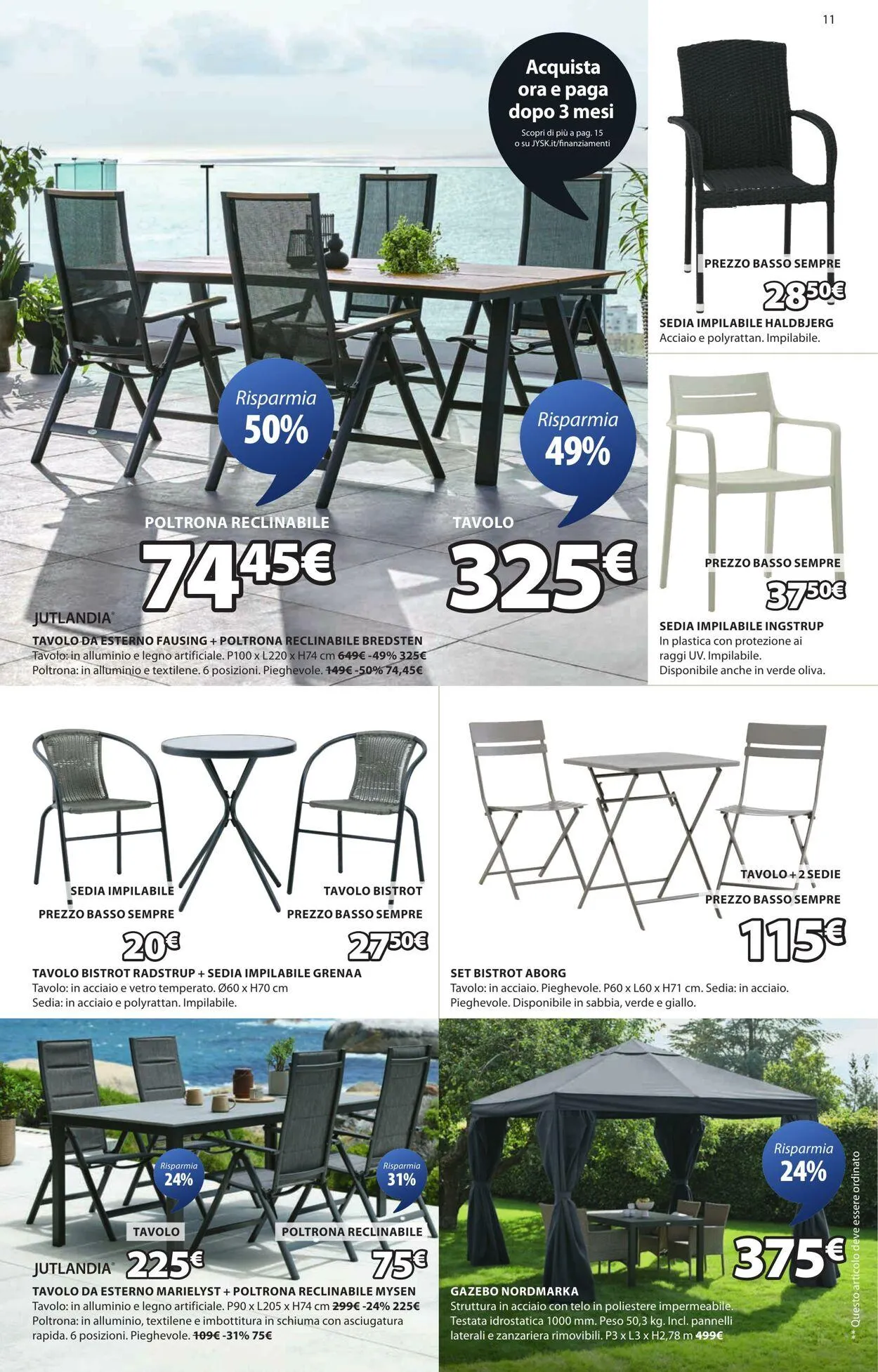 Jysk Volantino attuale da 3 giugno a 17 giugno di 2025 - Pagina del volantino 12