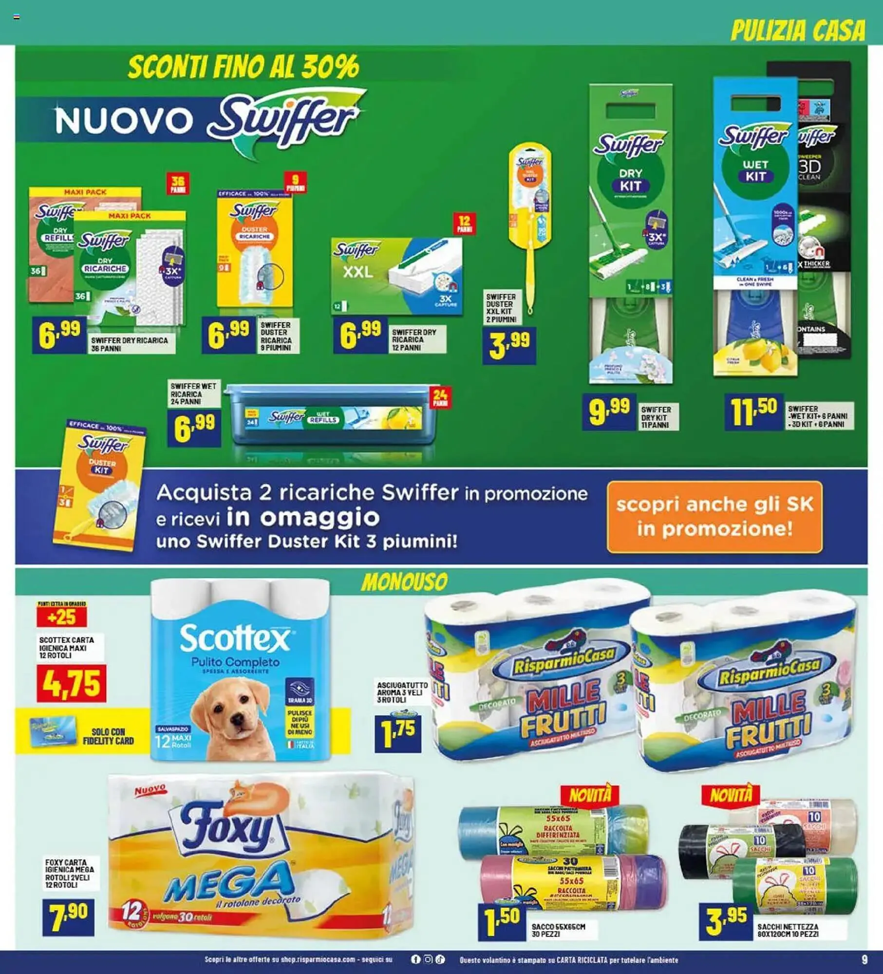 Volantino Risparmio Casa da 25 settembre a 12 ottobre di 2025 - Pagina del volantino 9