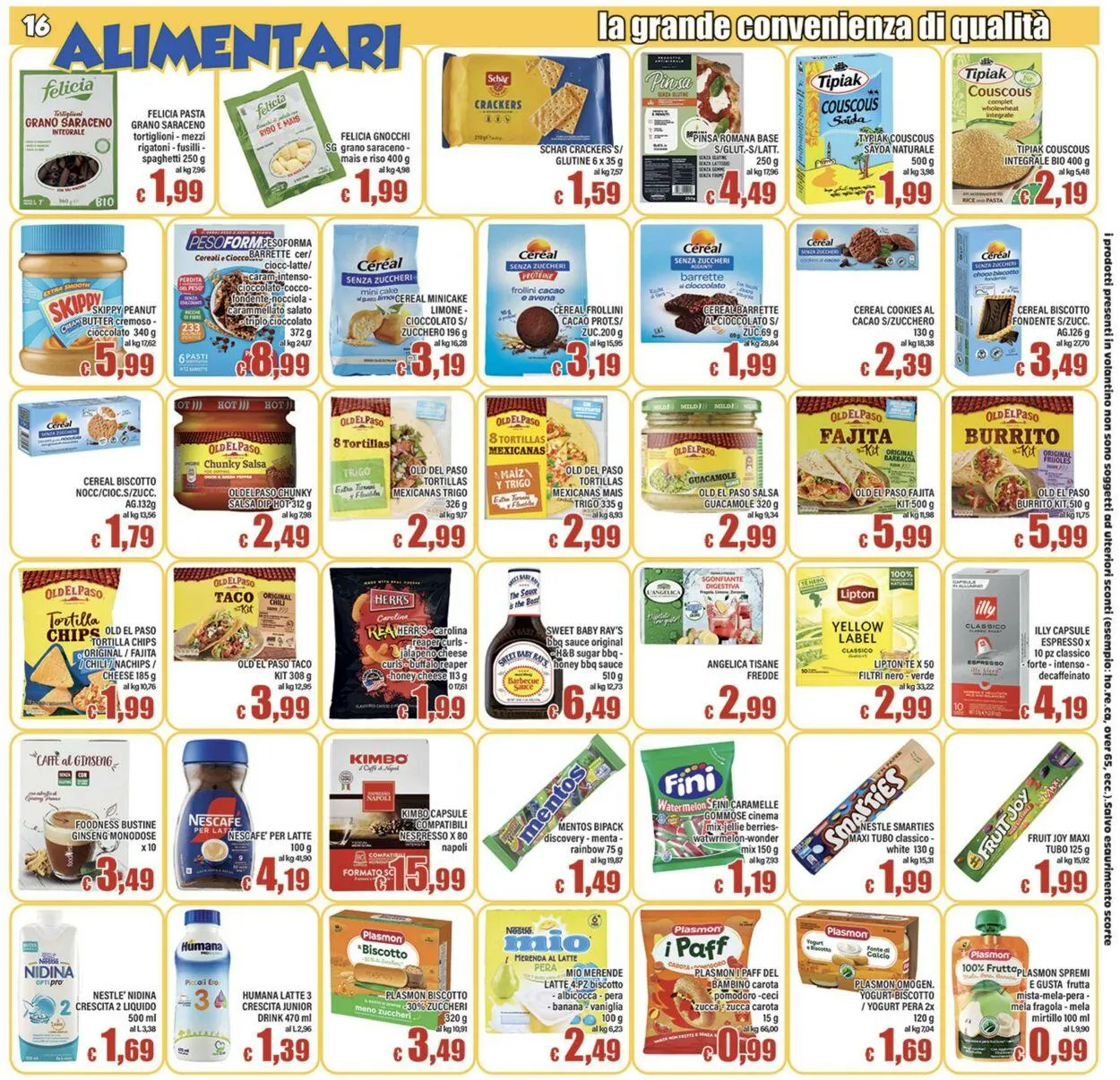 Top Supermercati Volantino attuale da 25 settembre a 9 ottobre di 2025 - Pagina del volantino 16