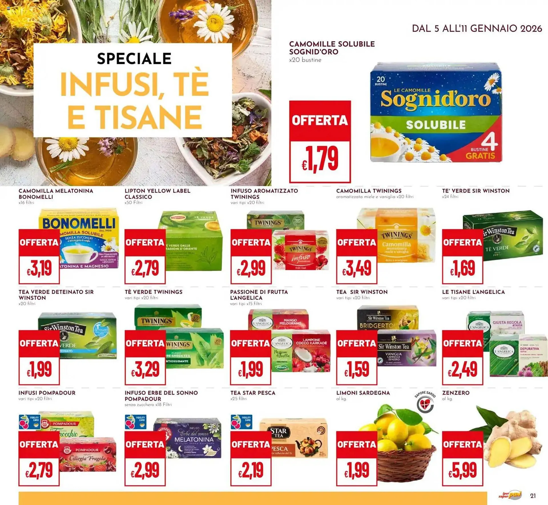 Volantino Pan da 5 gennaio a 11 gennaio di 2026 - Pagina del volantino 21