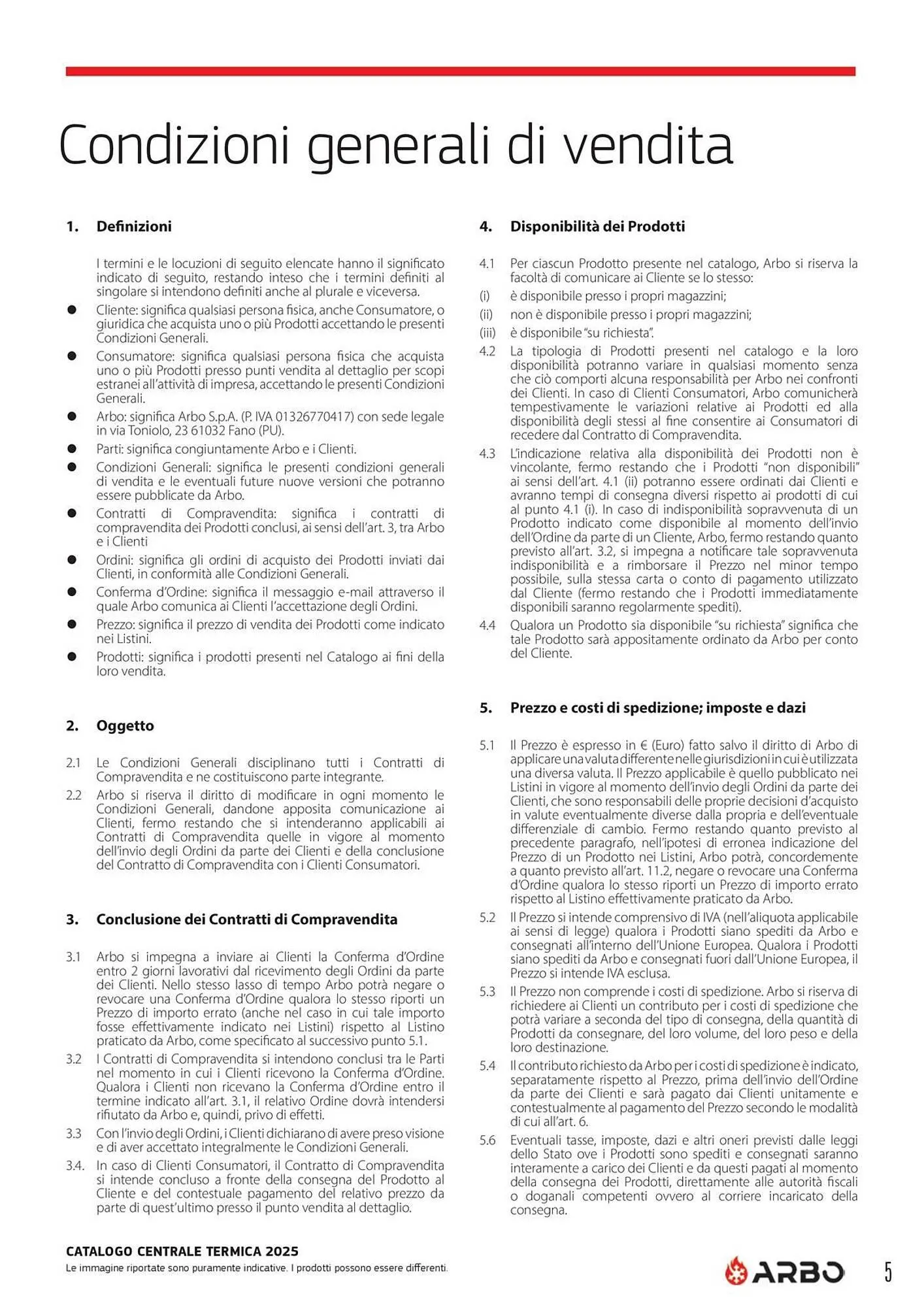 Volantino Arbo da 8 aprile a 31 dicembre di 2025 - Pagina del volantino 5