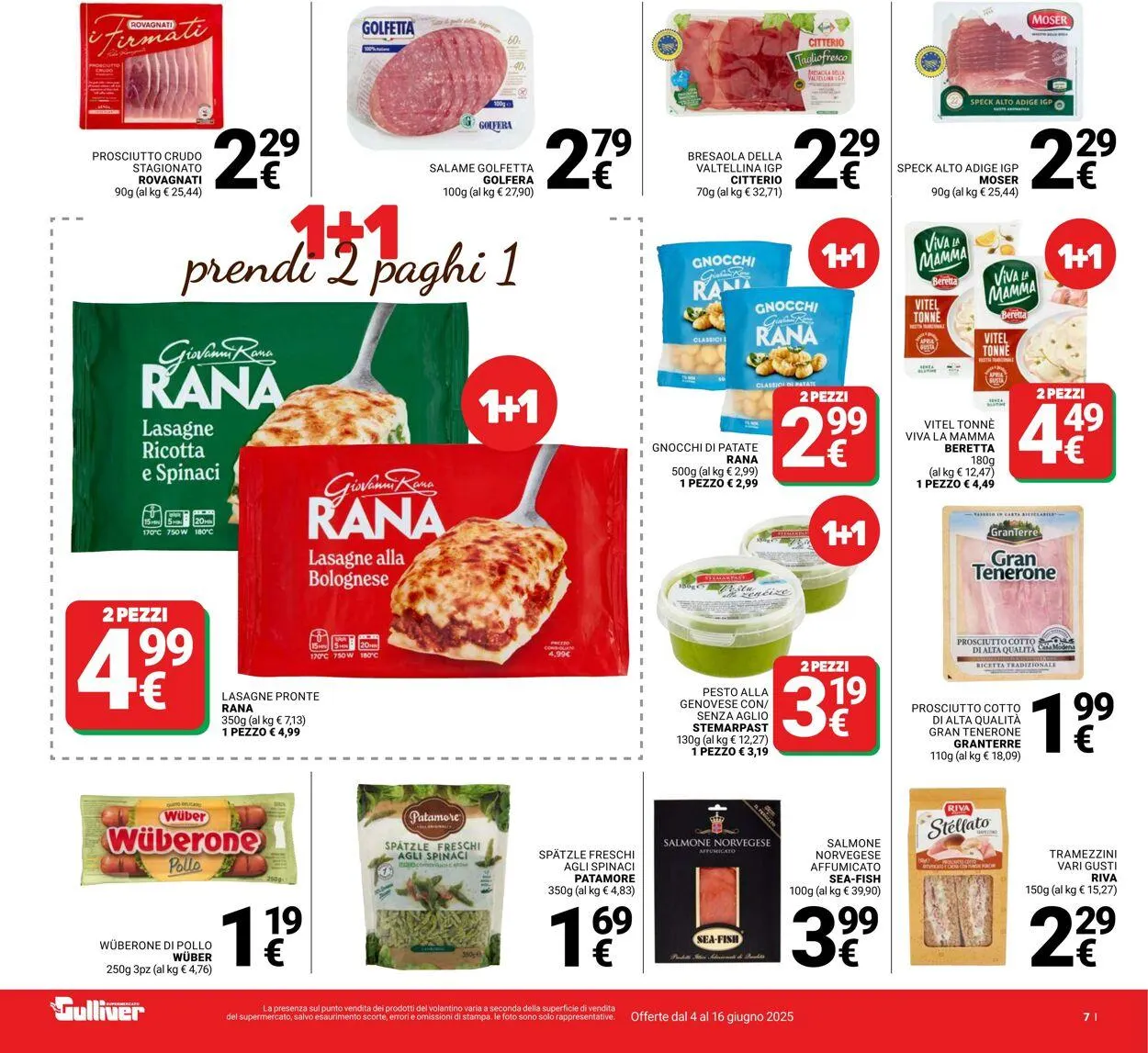 Gulliver Volantino attuale da 4 giugno a 16 giugno di 2025 - Pagina del volantino 7