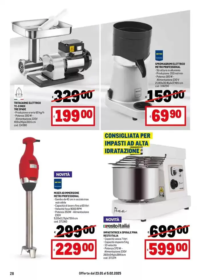 Offerte per te -Area 1 da 23 gennaio a 5 febbraio di 2025 - Pagina del volantino 28