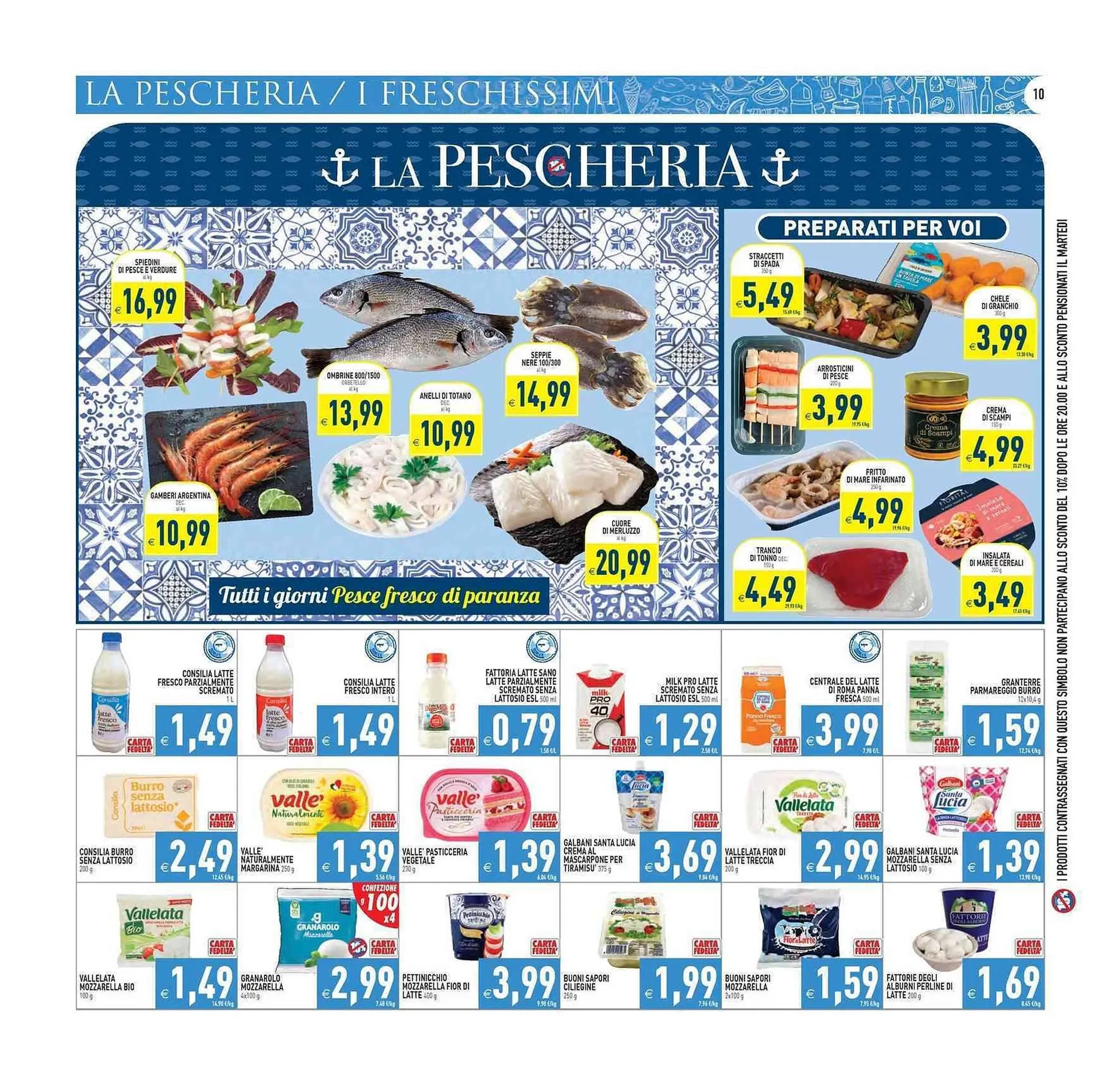 Volantino Supermercati Agorà da 16 luglio a 24 luglio di 2025 - Pagina del volantino 10