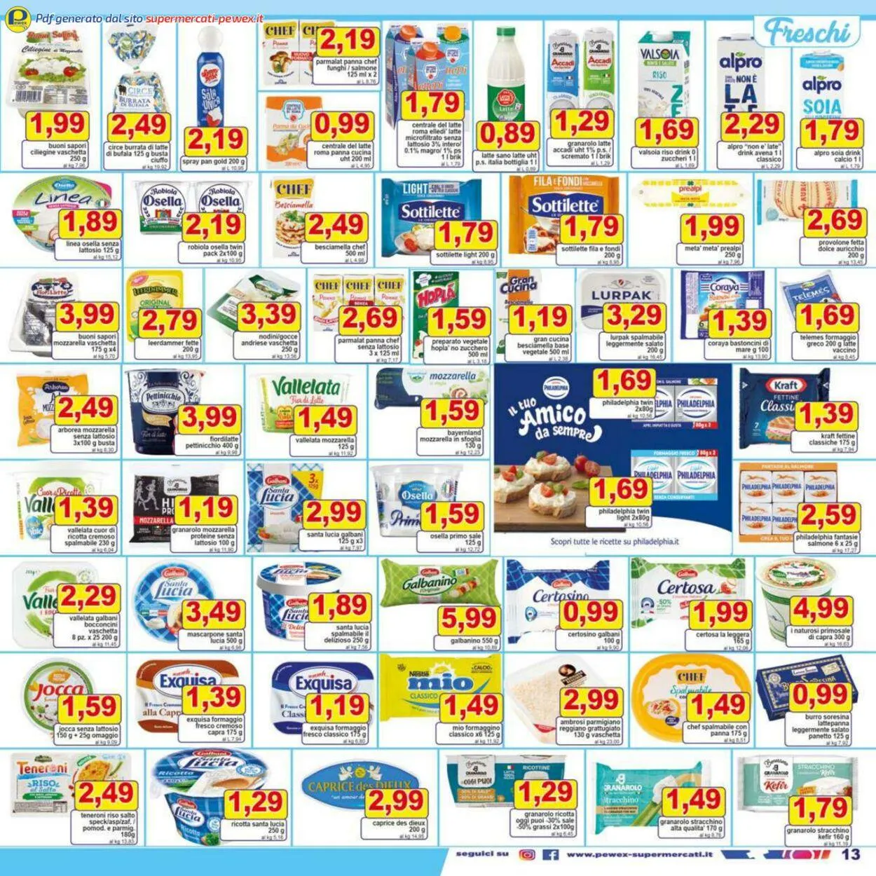 Pewex Volantino attuale da 12 gennaio a 26 gennaio di 2026 - Pagina del volantino 13