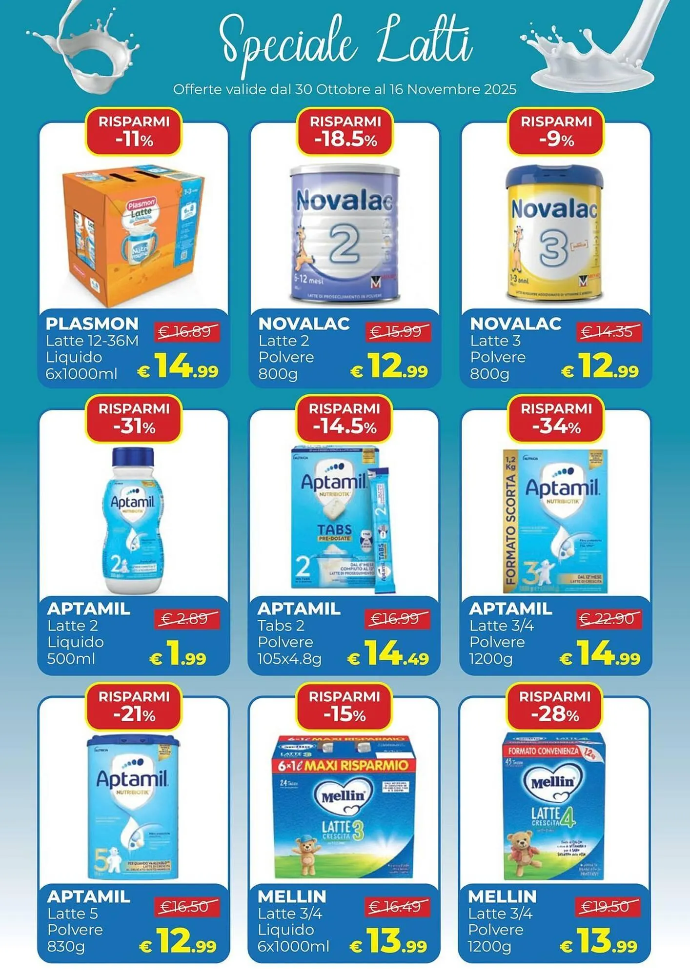 Volantino Ideal Bimbo da 30 ottobre a 16 novembre di 2025 - Pagina del volantino 7