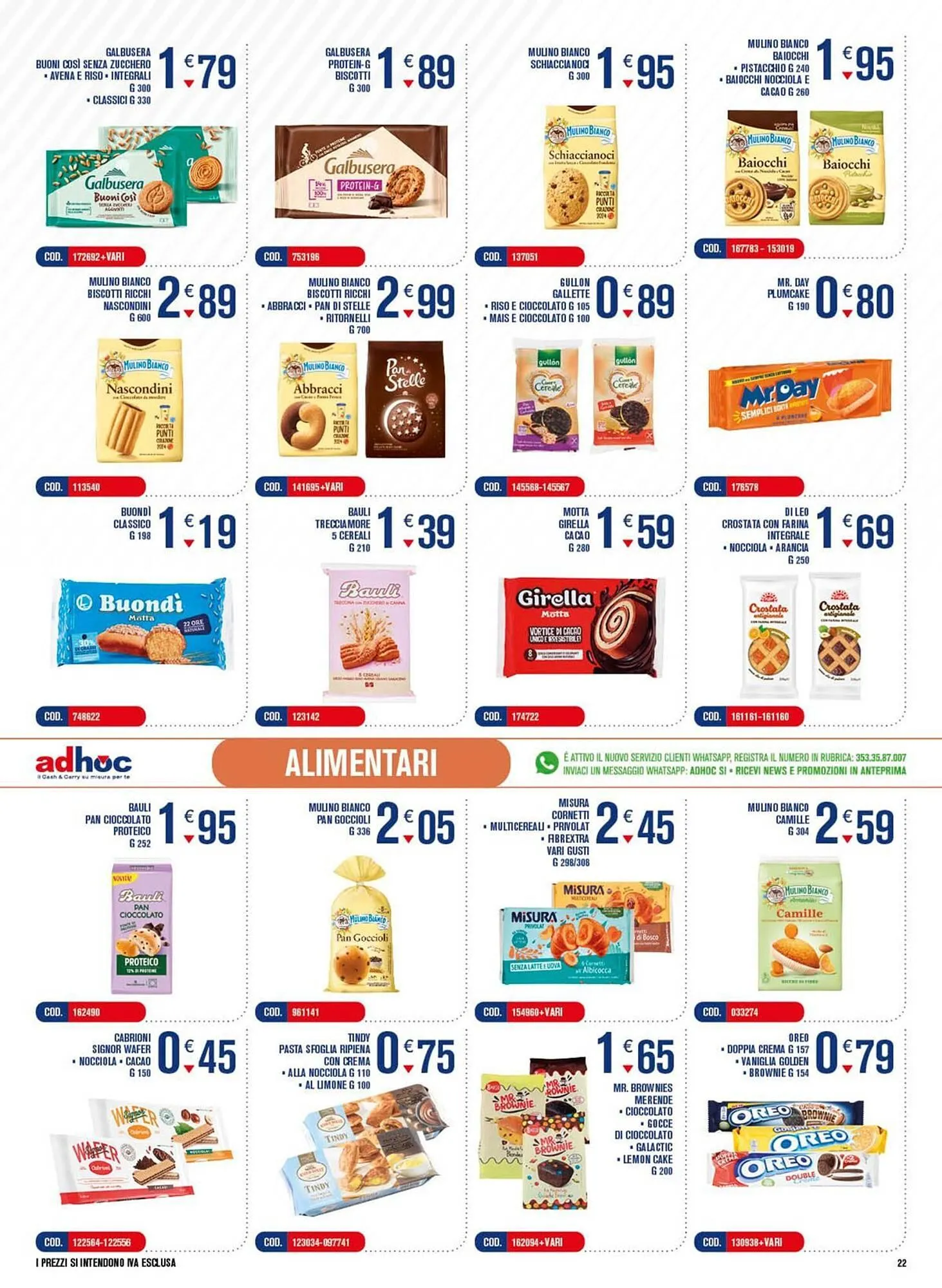 Volantino Adhoc da 29 aprile a 12 maggio di 2024 - Pagina del volantino 22